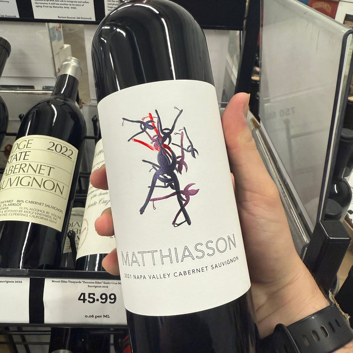 Brilliant 2021 Napa Cabernet from Steve Matthiasson!