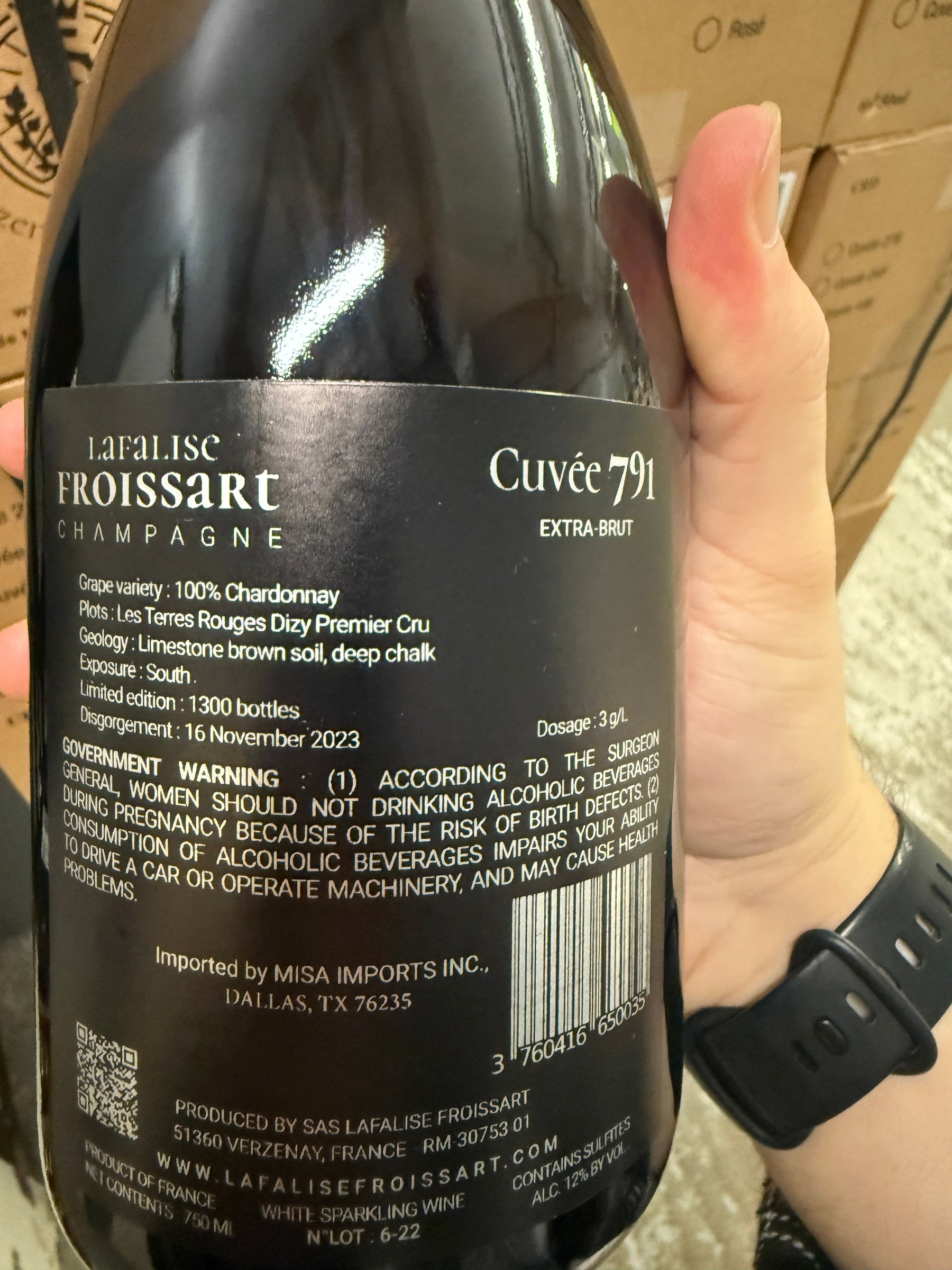 Only 108 Cases Produced of this 96-Point Grower Champagne from Paul Froissart!