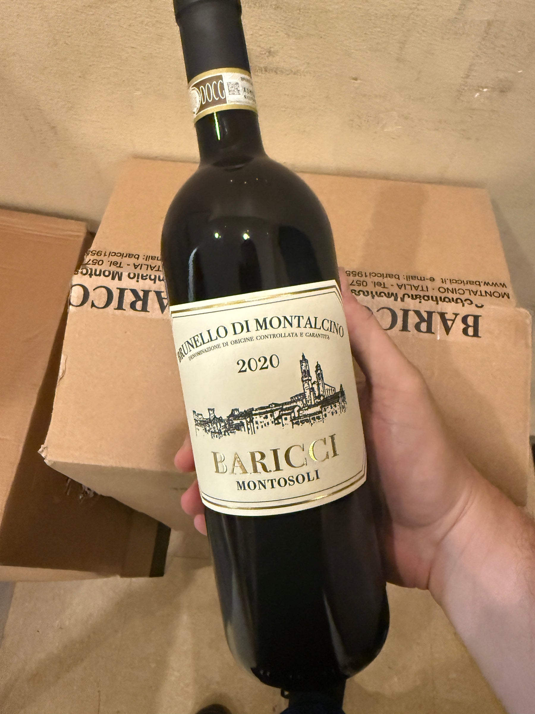 98-Point Brunello from Baricci!