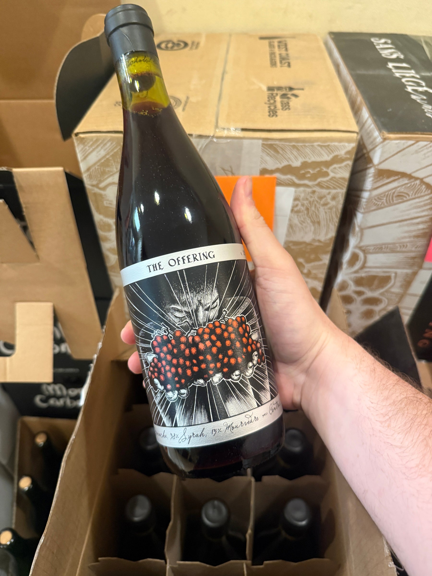 A Three Vintage Vertical of "The Offering" From Sans Liege!