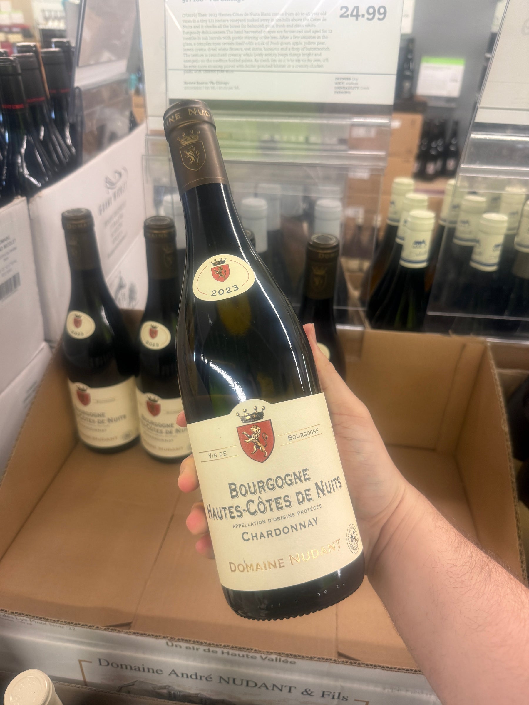 Direct-Import Pricing on White Burgundy Beauty from Guillaume Nudant!