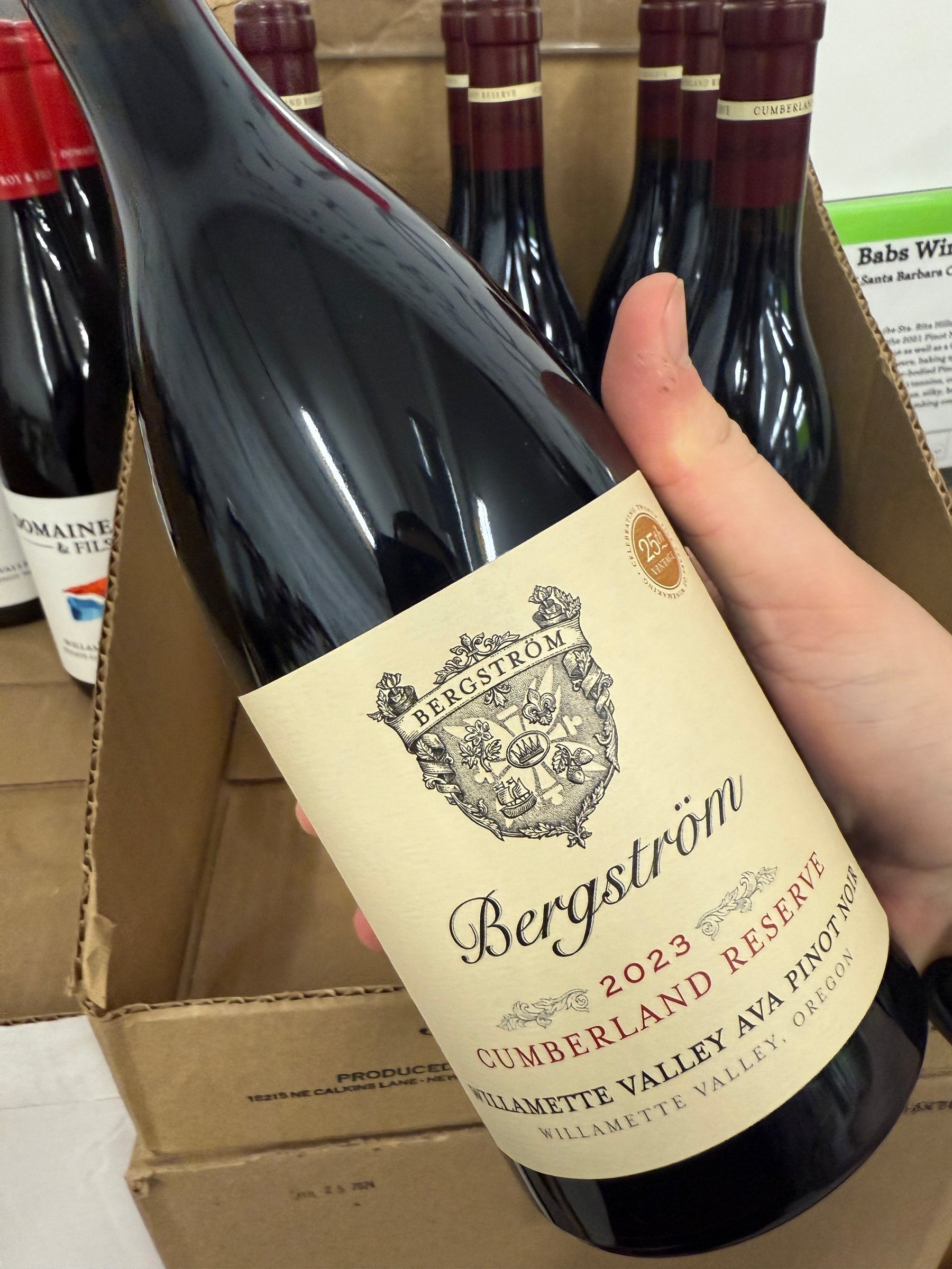 Bergström's 2023 "Cumberland Reserve" Pinot Noir Will Make Burgundy Blush with Envy!