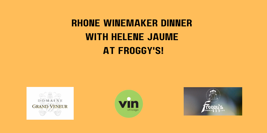 Rhône Winemaker Dinner with Hélène Jaume @ Froggy's!