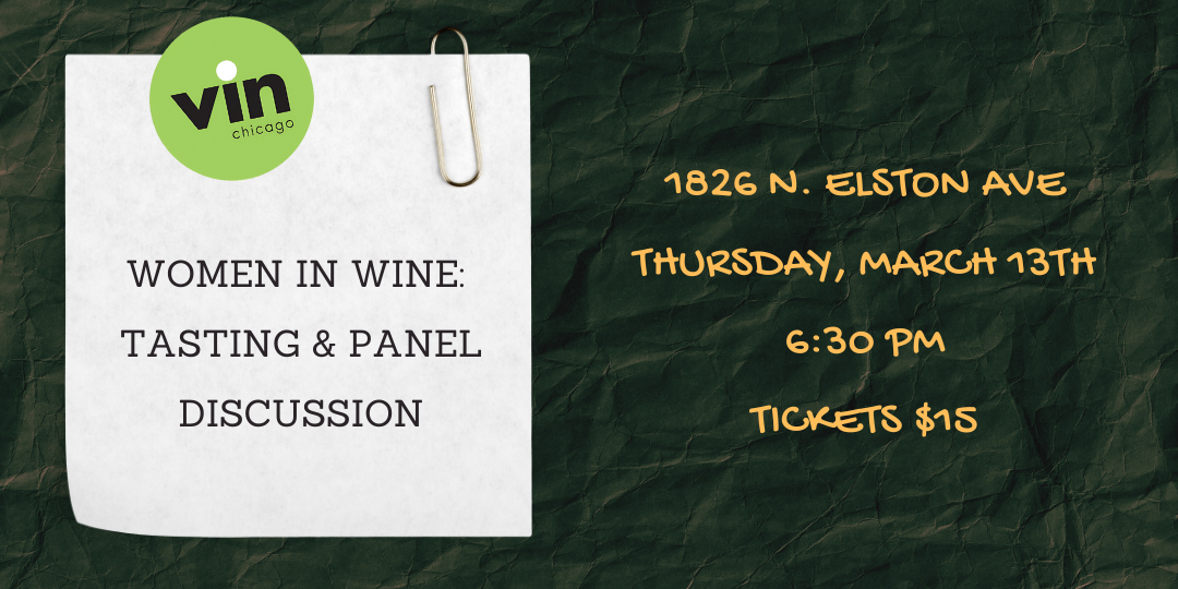 3/13/25 Women in Wine: Tasting and Panel Discussion