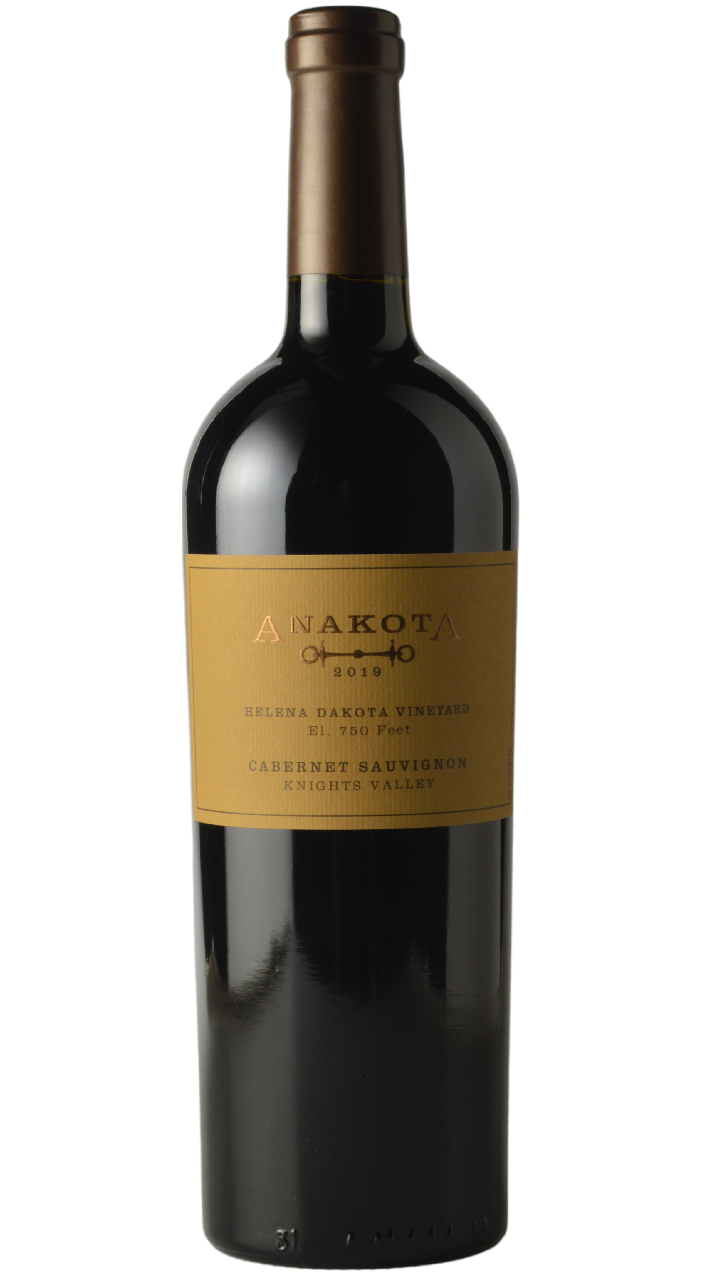 Anakota "Helena Dakota Vineyard" Knights Valley Cabernet Sauvignon 2019