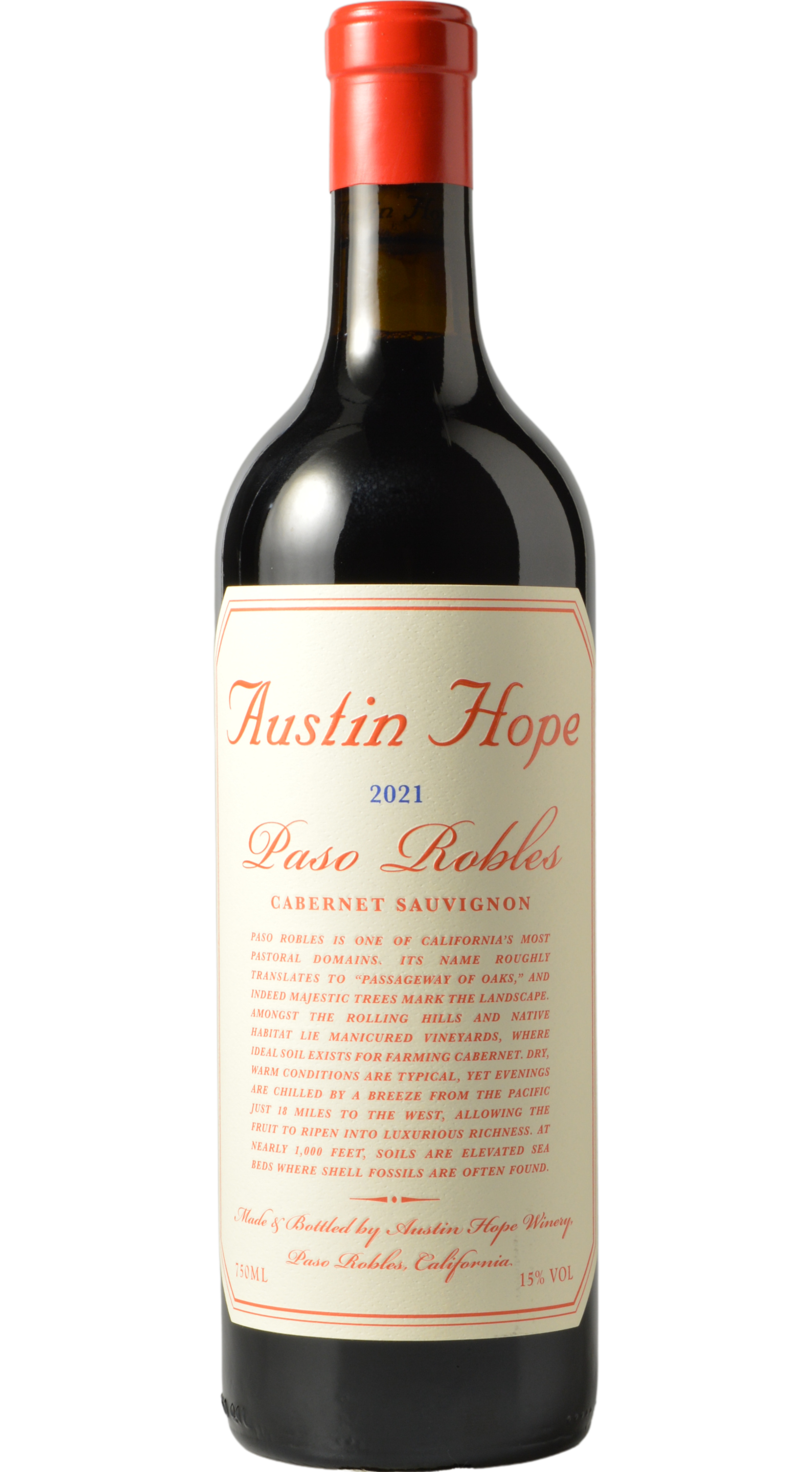 Austin Hope Paso Robles Cabernet Sauvignon 2021