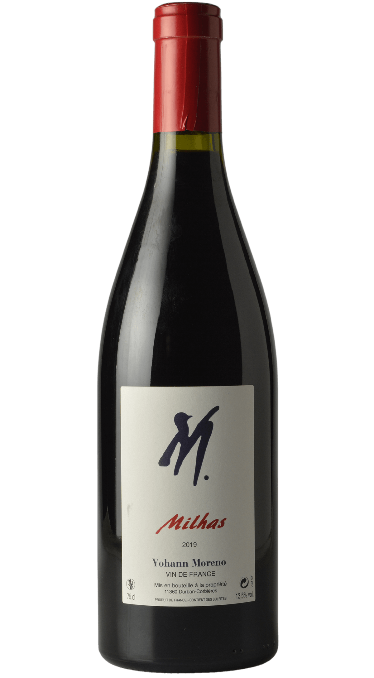 Yohann Moreno "Milhas" Corbieres Red Blend 2019