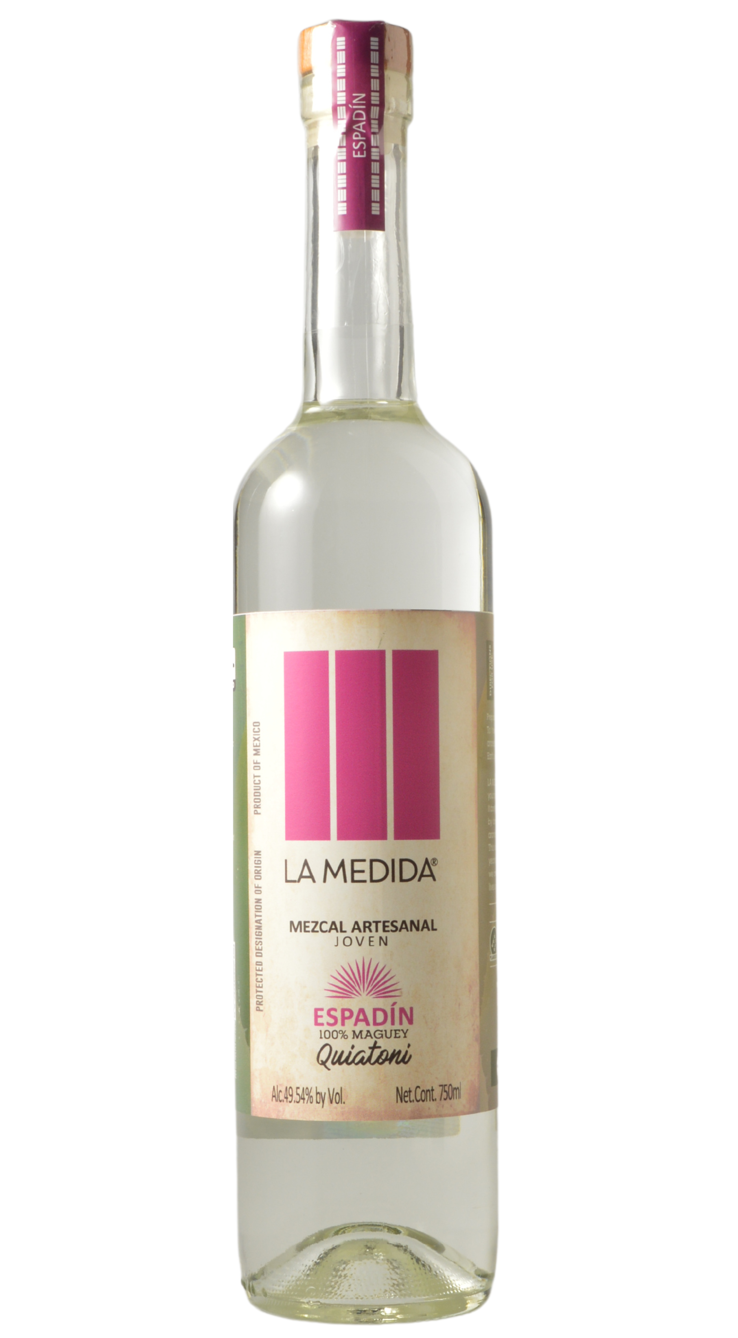 La Medida Espadin Joven Mezcal Artesanal NV