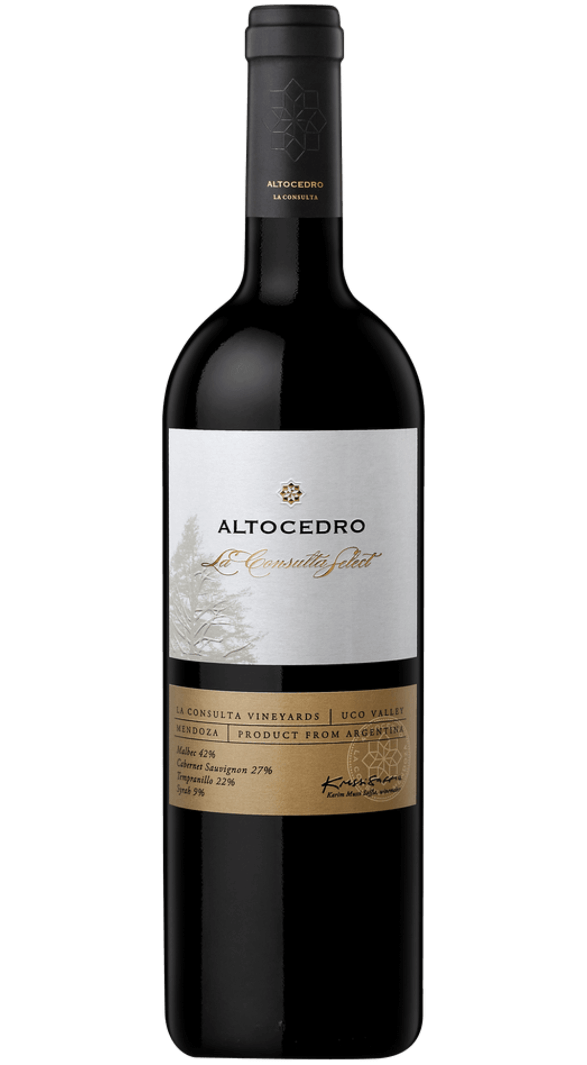 Altocedro "La Consulta Select" La Consulta Red Blend 2019