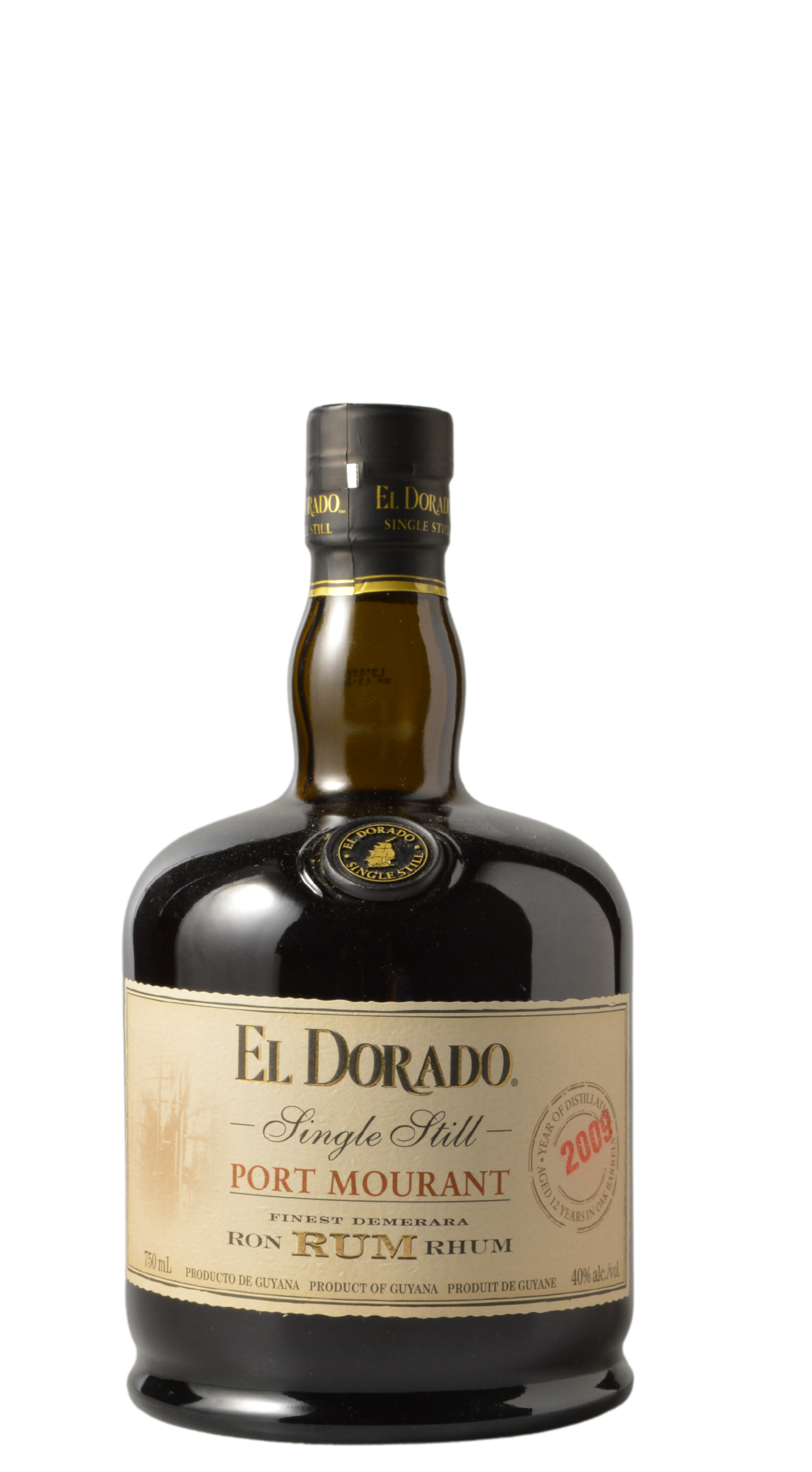 El Dorado "Port Mourant" Single-Still 12 Year Demerara Rum