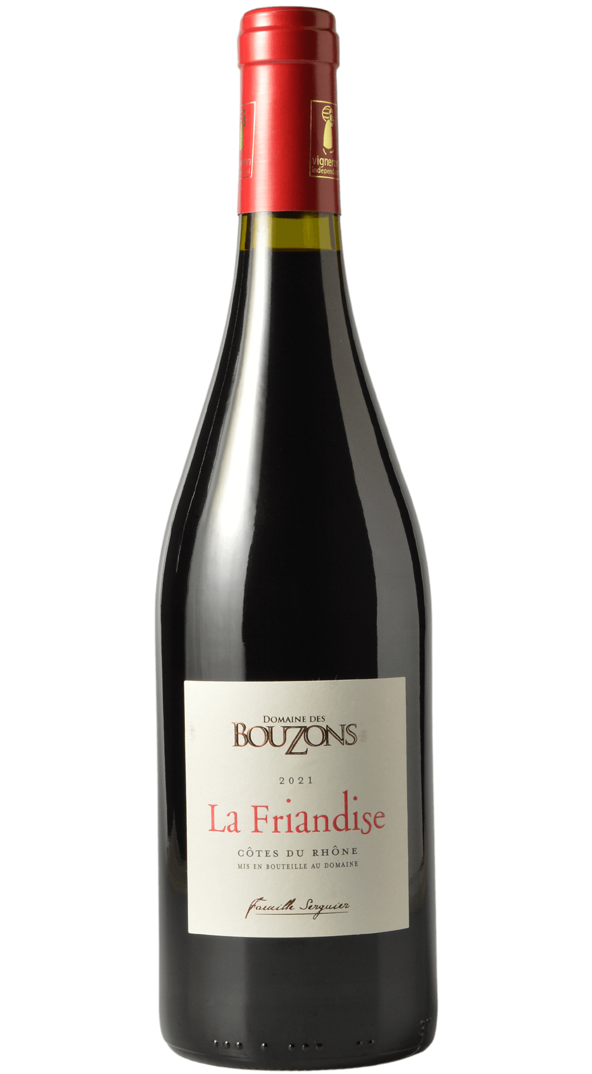 Domaine des Bouzons "La Friandise" Cotes du Rhone Rouge 2021