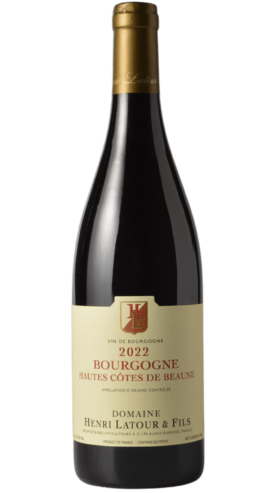 Henri Latour Hautes Cotes de Beaune Rouge 2022