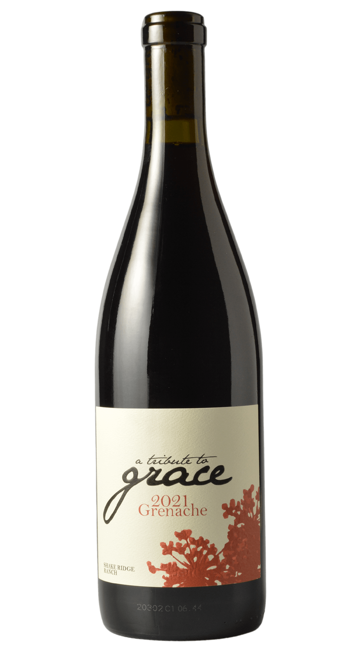 A Tribute to Grace "Shake Ridge Ranch" Sierra Foothills Grenache 2021