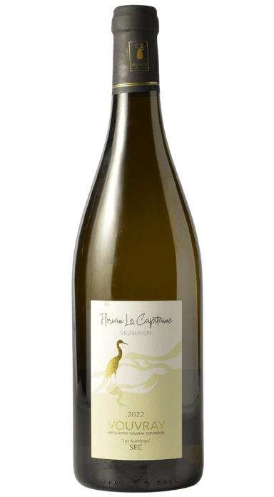 Domaine Florian Le Capitaine "Les Aumones" Vouvray Sec  2022