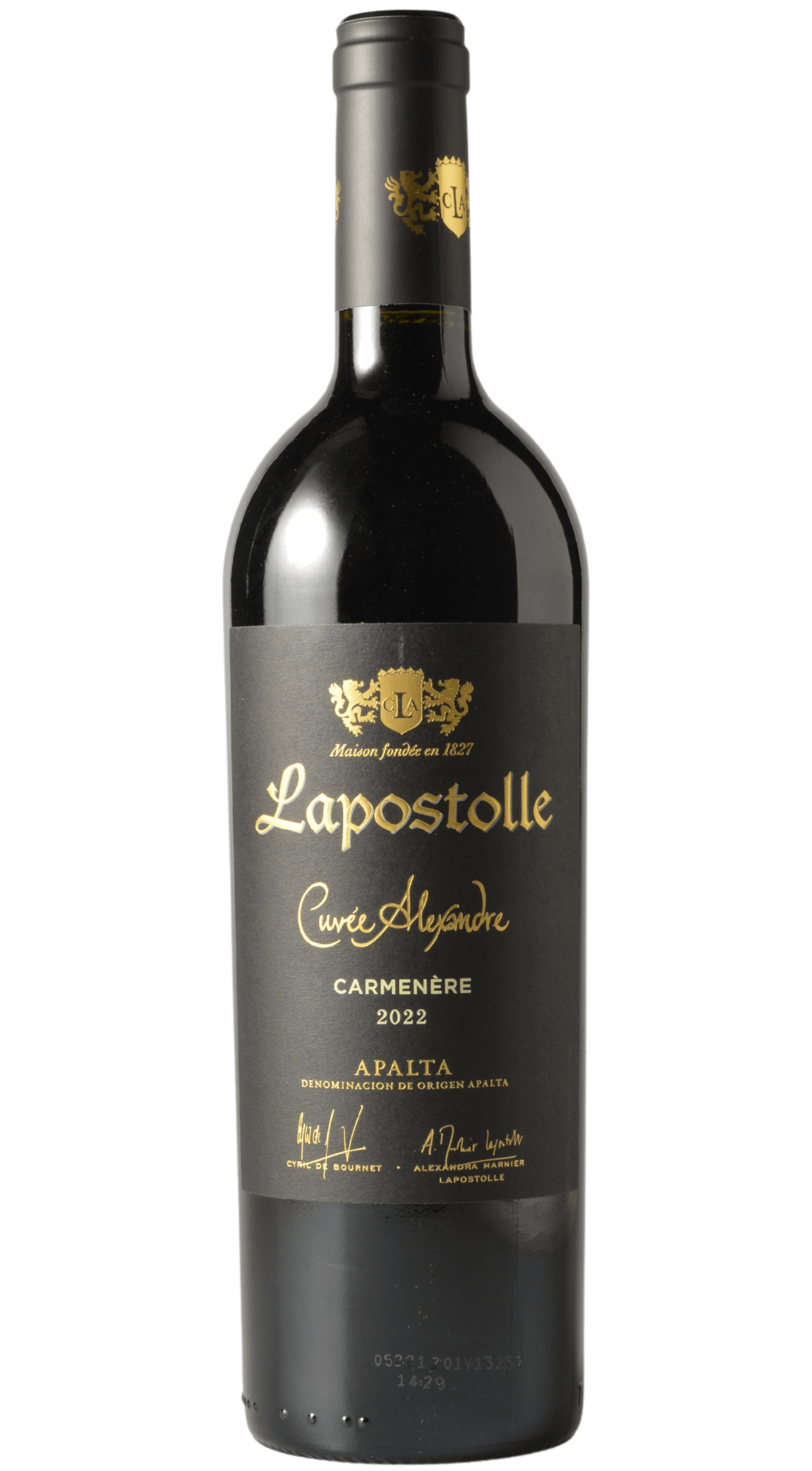 Lapostolle "Cuvee Alexandre" Apalta Cabernet Franc 2022