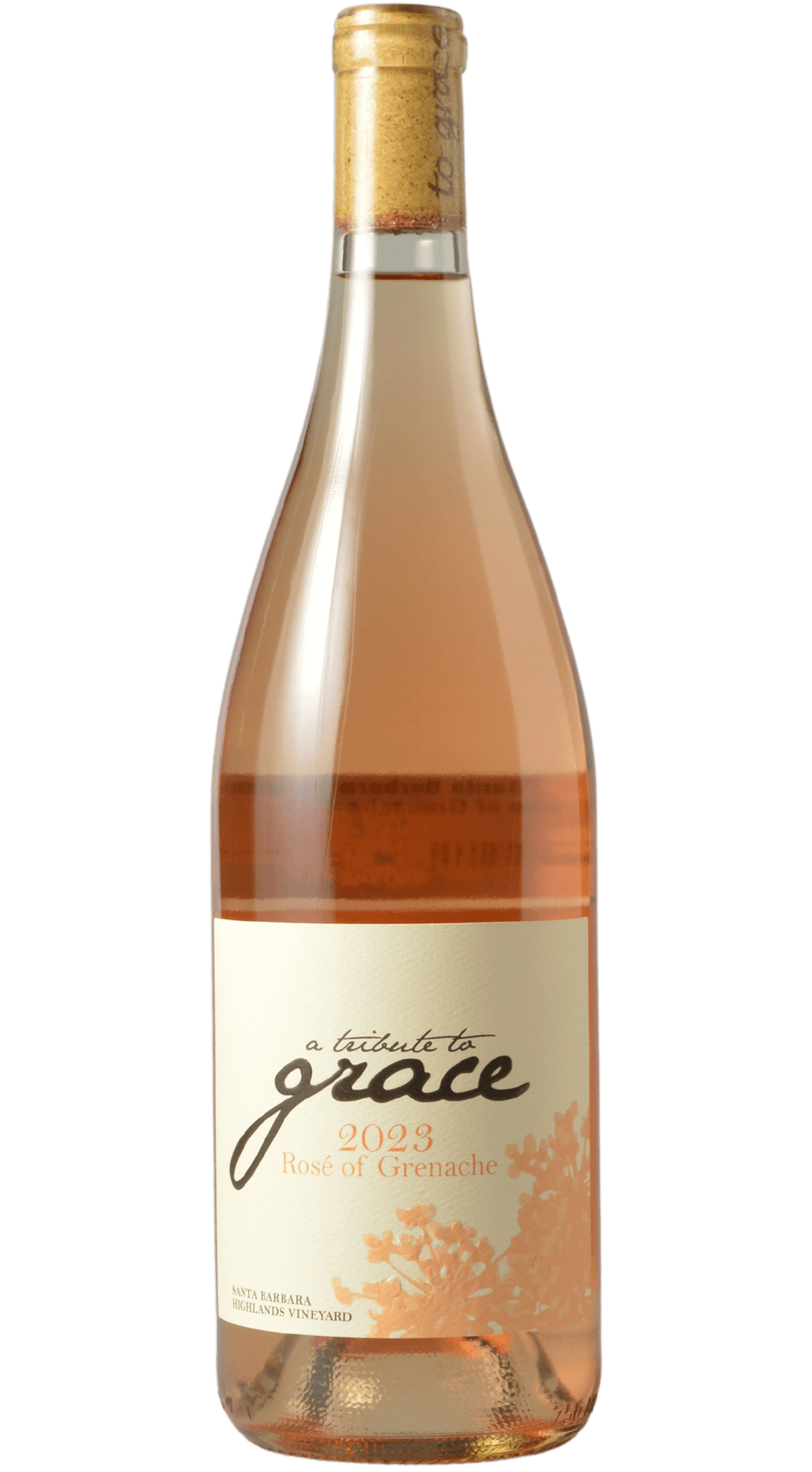 A Tribute to Grace "Santa Barbara Highlands Vineyard" Rose of Grenache 2023