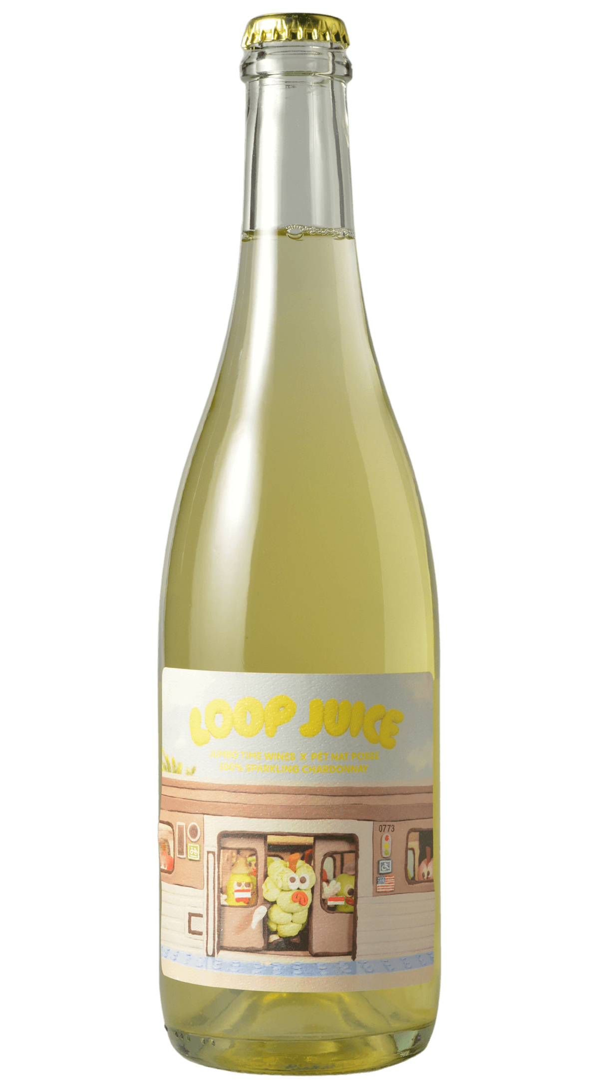 Jumbo Time Wines "Loop Juice" Arroyo Seco Pet Nat Chardonnay NV