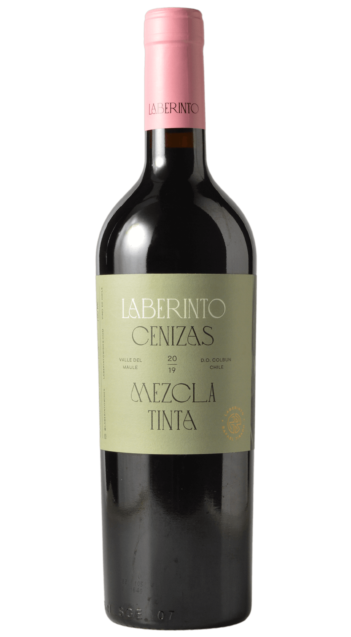 Laberinto "Cenizas - Mezcla Tinta" Colbun Valle del Maule Red Blend 2019