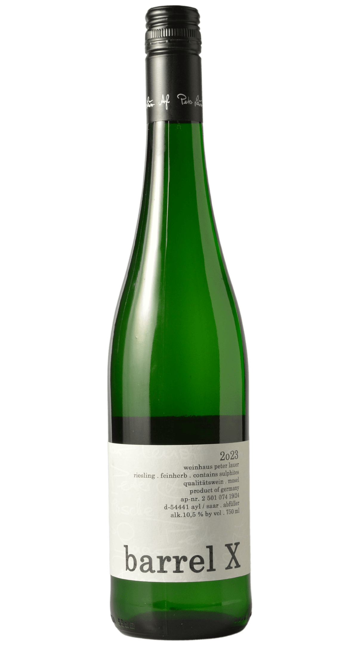 Peter Lauer "Barrel X" Mosel Feinherb Riesling 2023