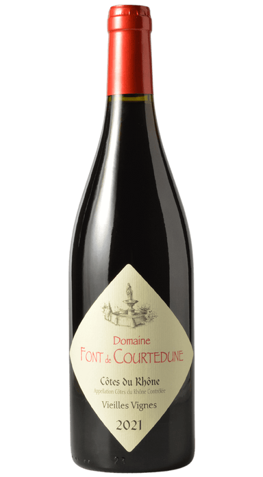 Domaine Font de Courtedune "Vieilles Vignes" Cotes du Rhone Rouge 2021