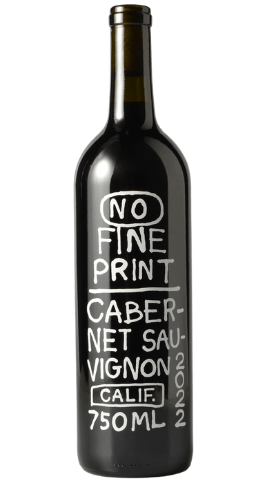 No Fine Print California Cabernet Sauvignon 2022