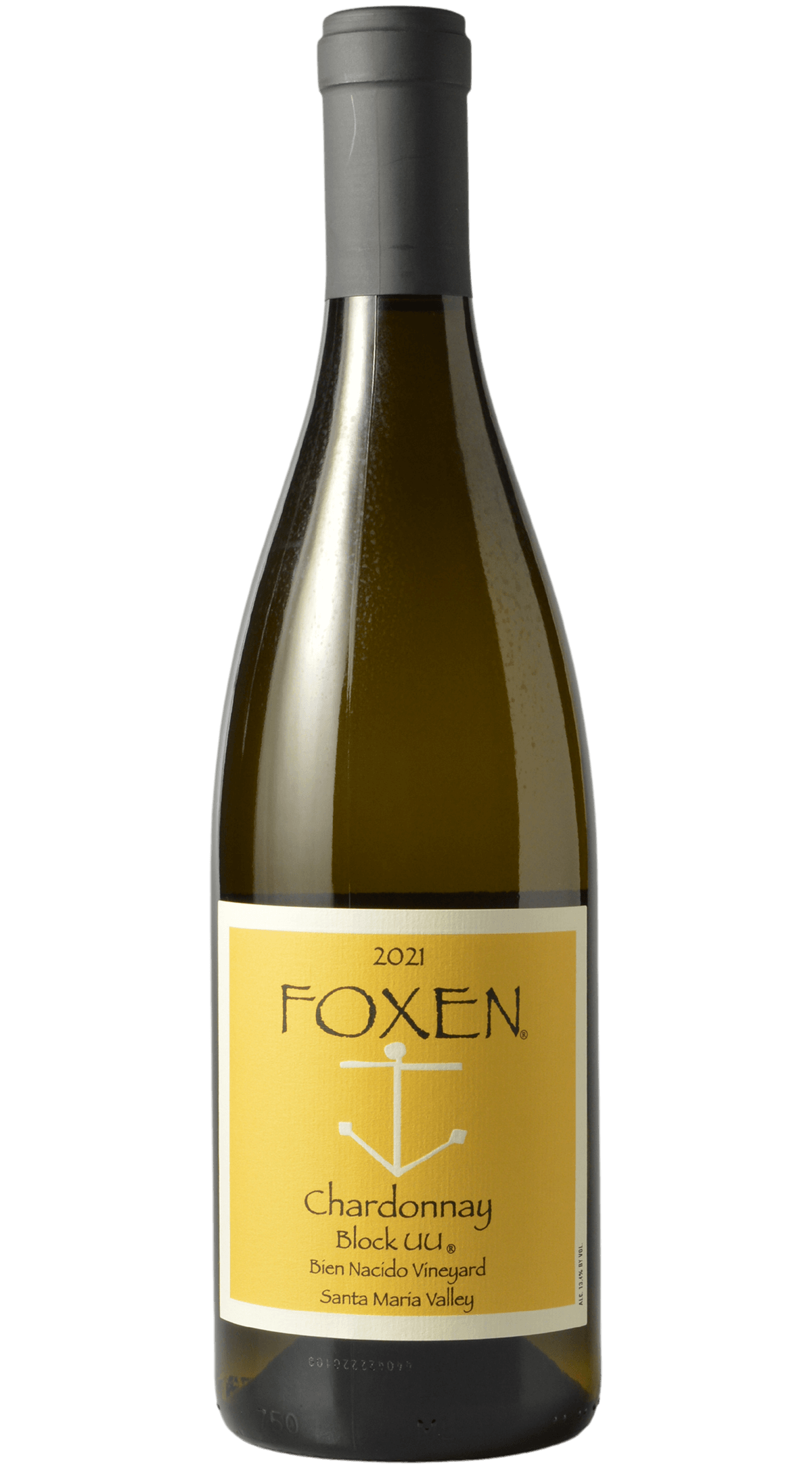 Foxen "Block UU Bien Nacido Vineyard" Santa Barbara County Chardonnay 2021