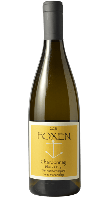 Foxen "Block UU Bien Nacido Vineyard" Santa Barbara County Chardonnay 2021