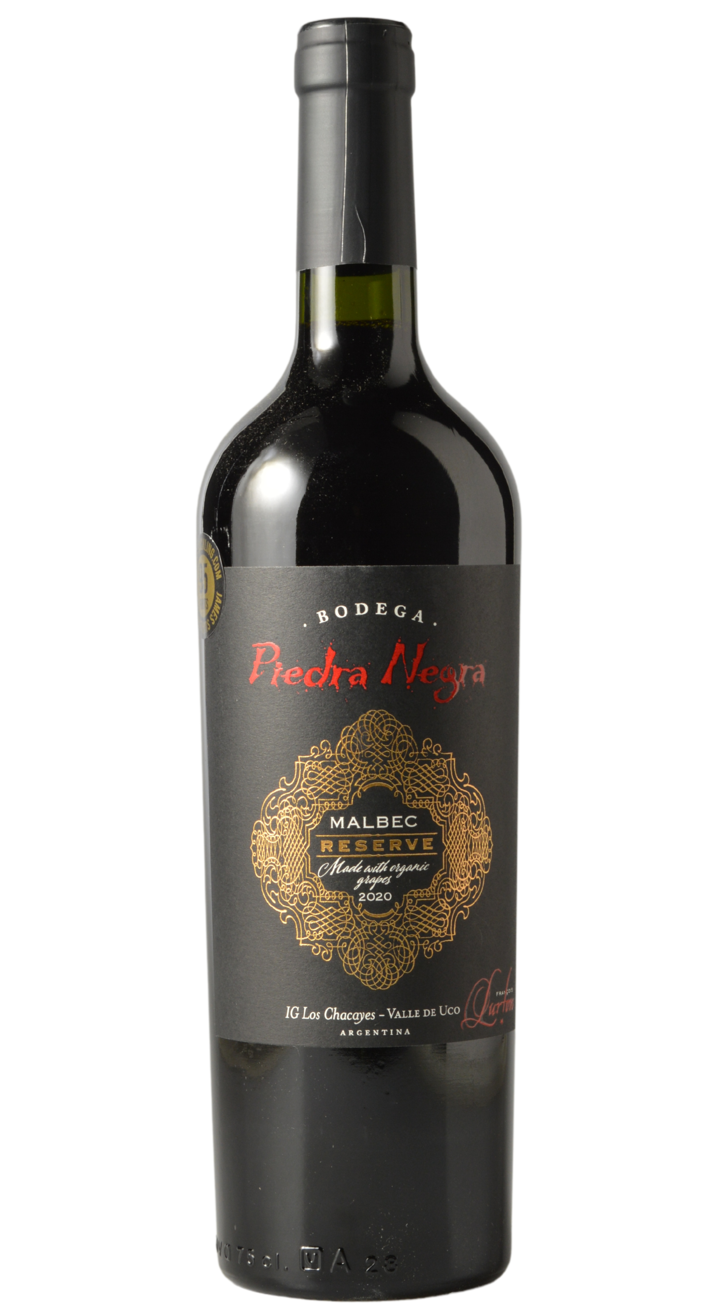 Bodega Piedra Negra "Reserve" Valle de Uco Malbec 2020