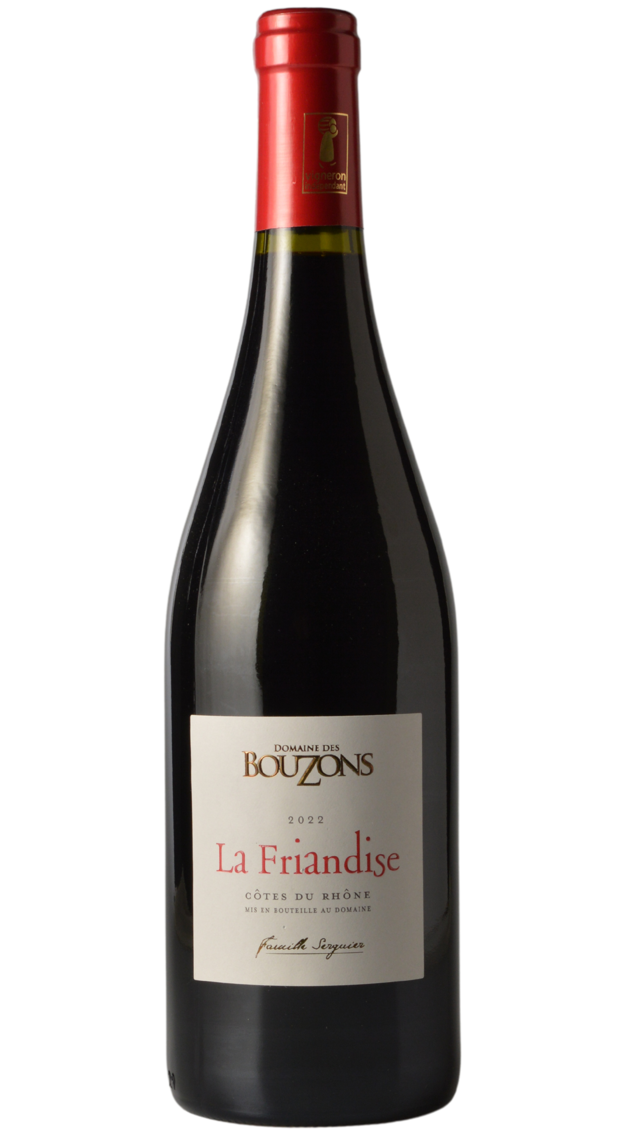 Domaine des Bouzons "La Friandise" Cotes du Rhone Rouge 2022