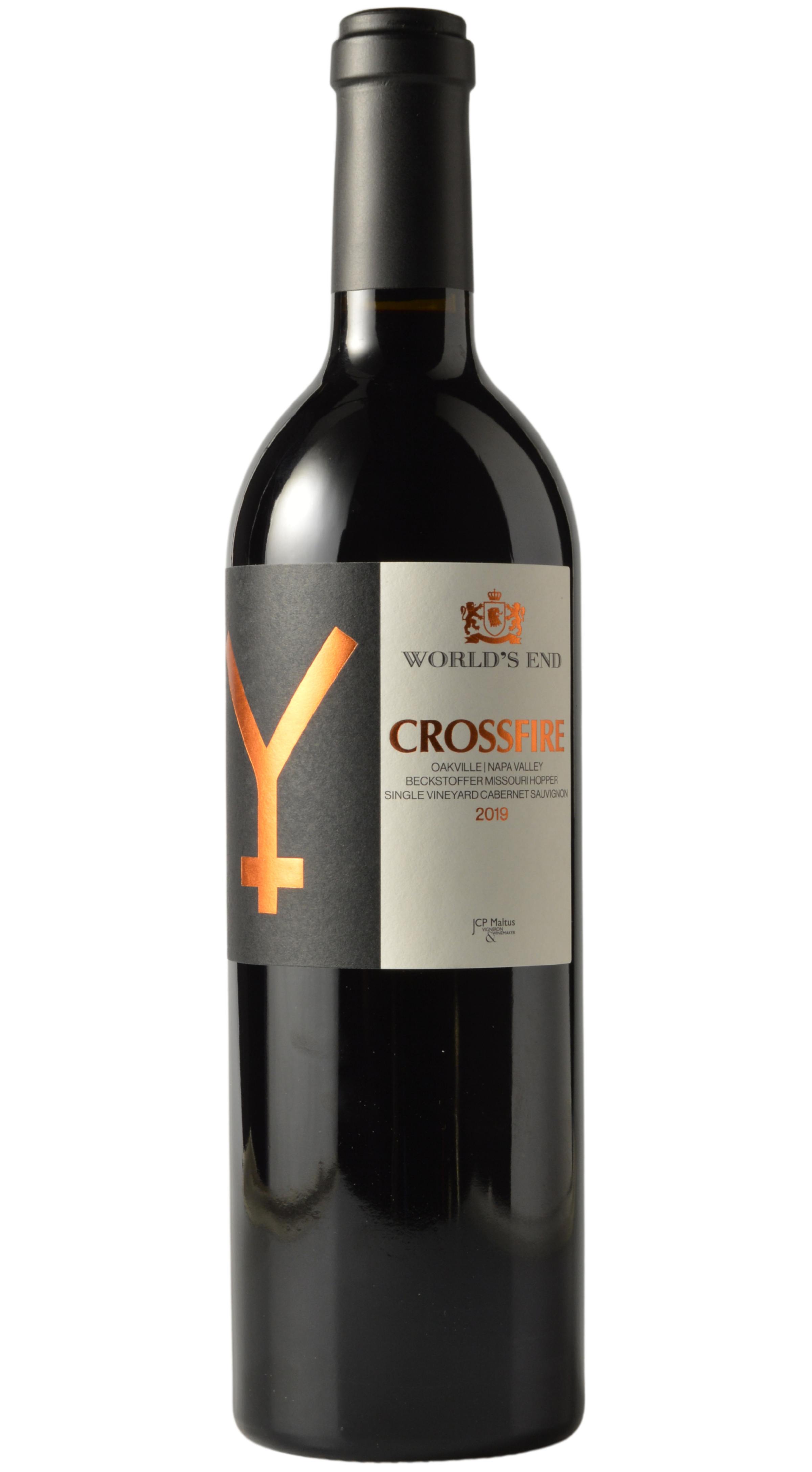 World's End "Crossfire - Missouri Hopper Vineyard" Oakville Cabernet Sauvignon 2019