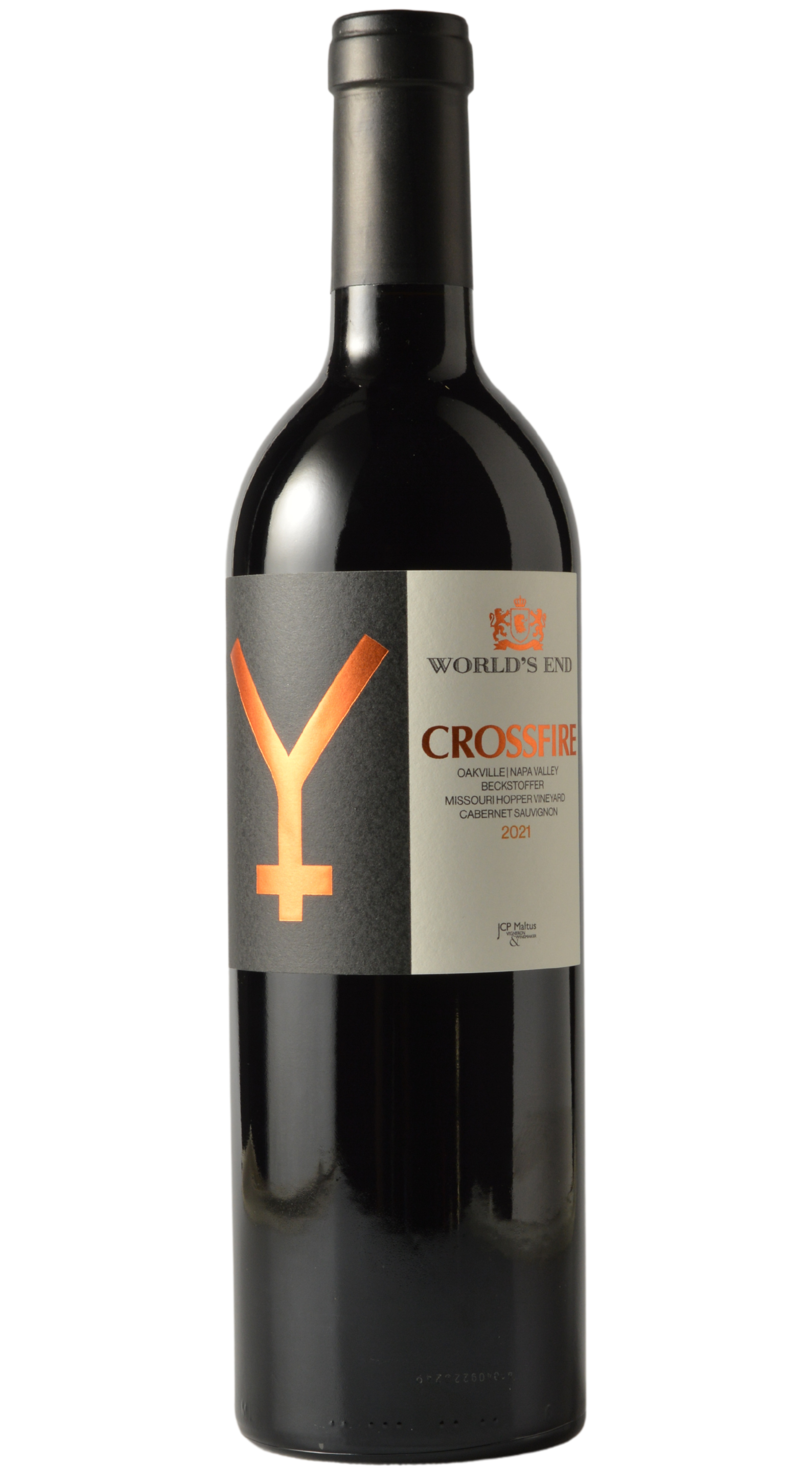 World's End "Crossfire - Missouri Hopper Vineyard" Oakville Cabernet Sauvignon 2021