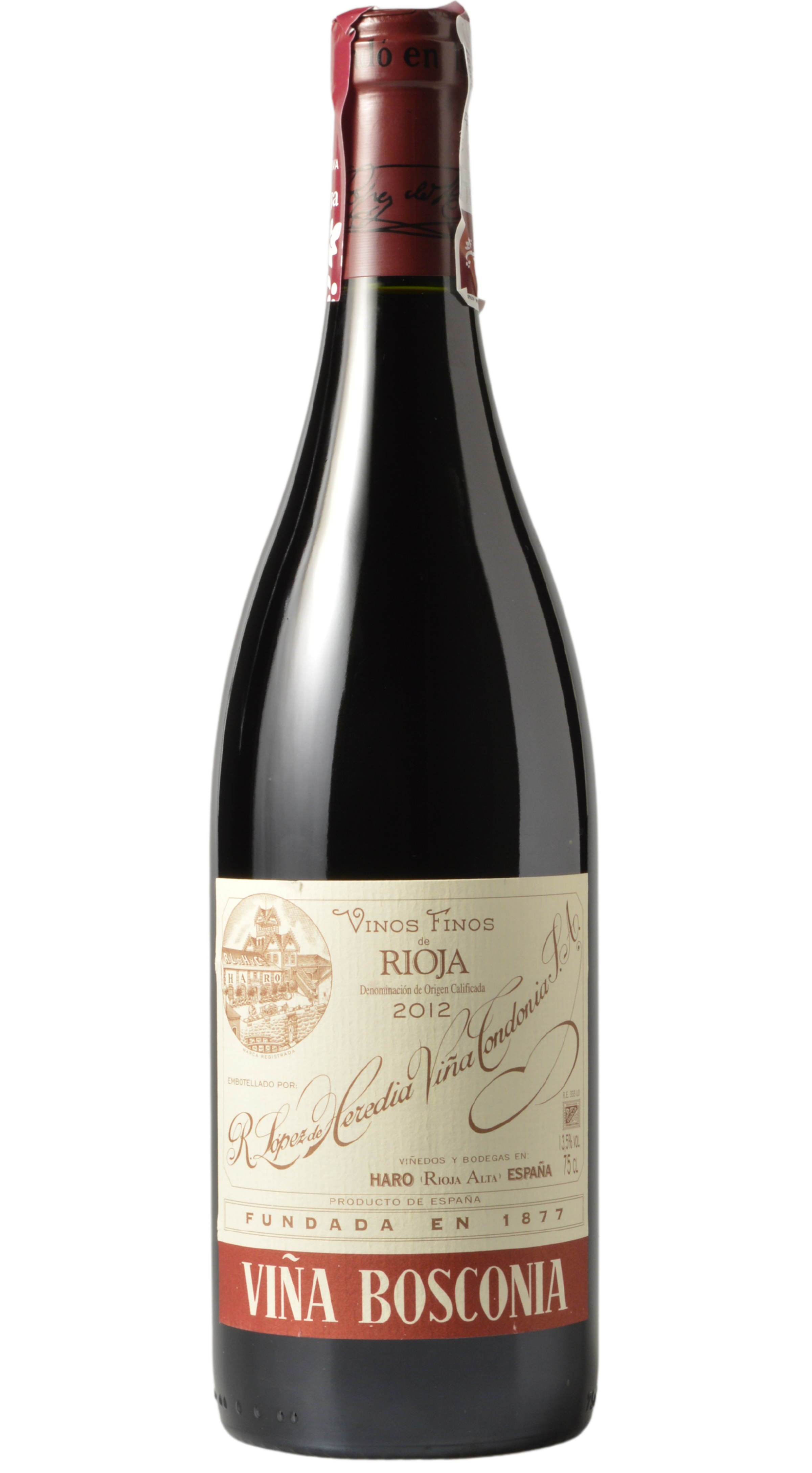 R. López de Heredia "Viña Bosconia" Rioja Reserva 2012