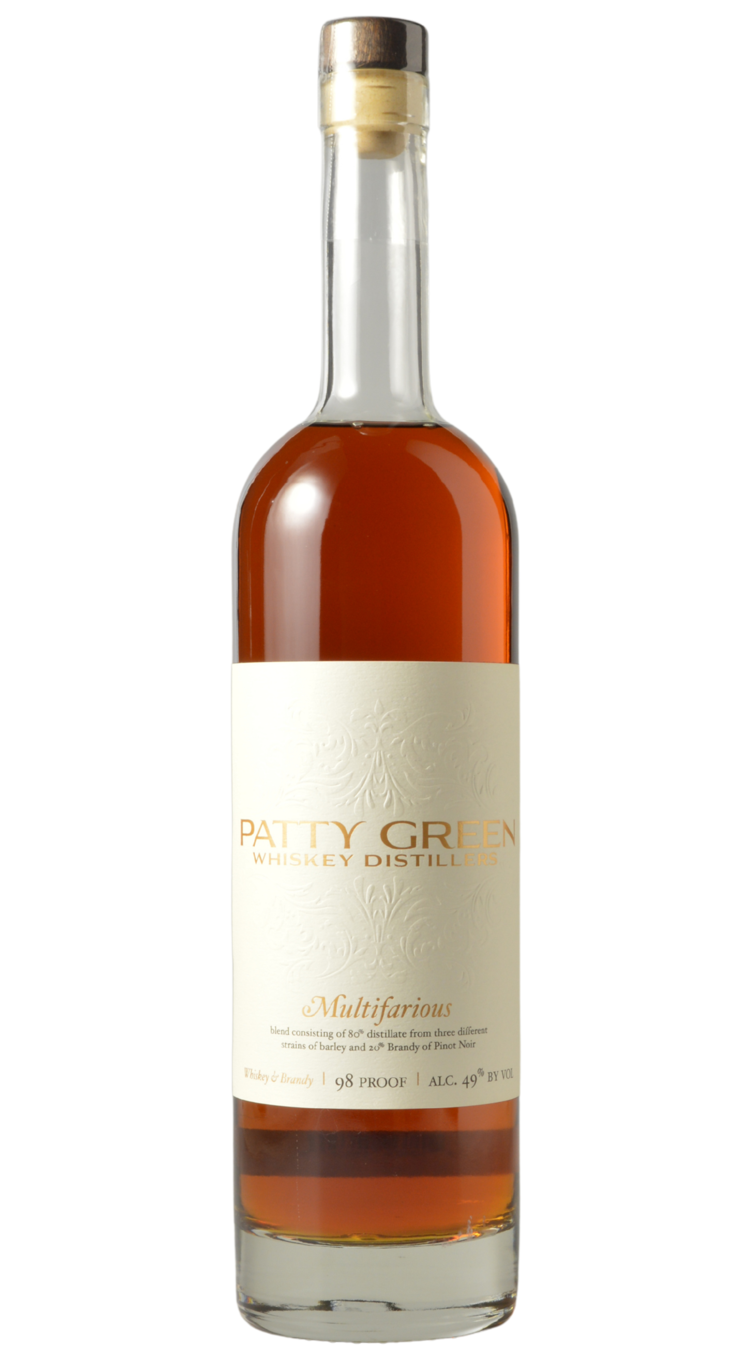 Patty Green Whiskey Distillery "Multifarious" Whiskey