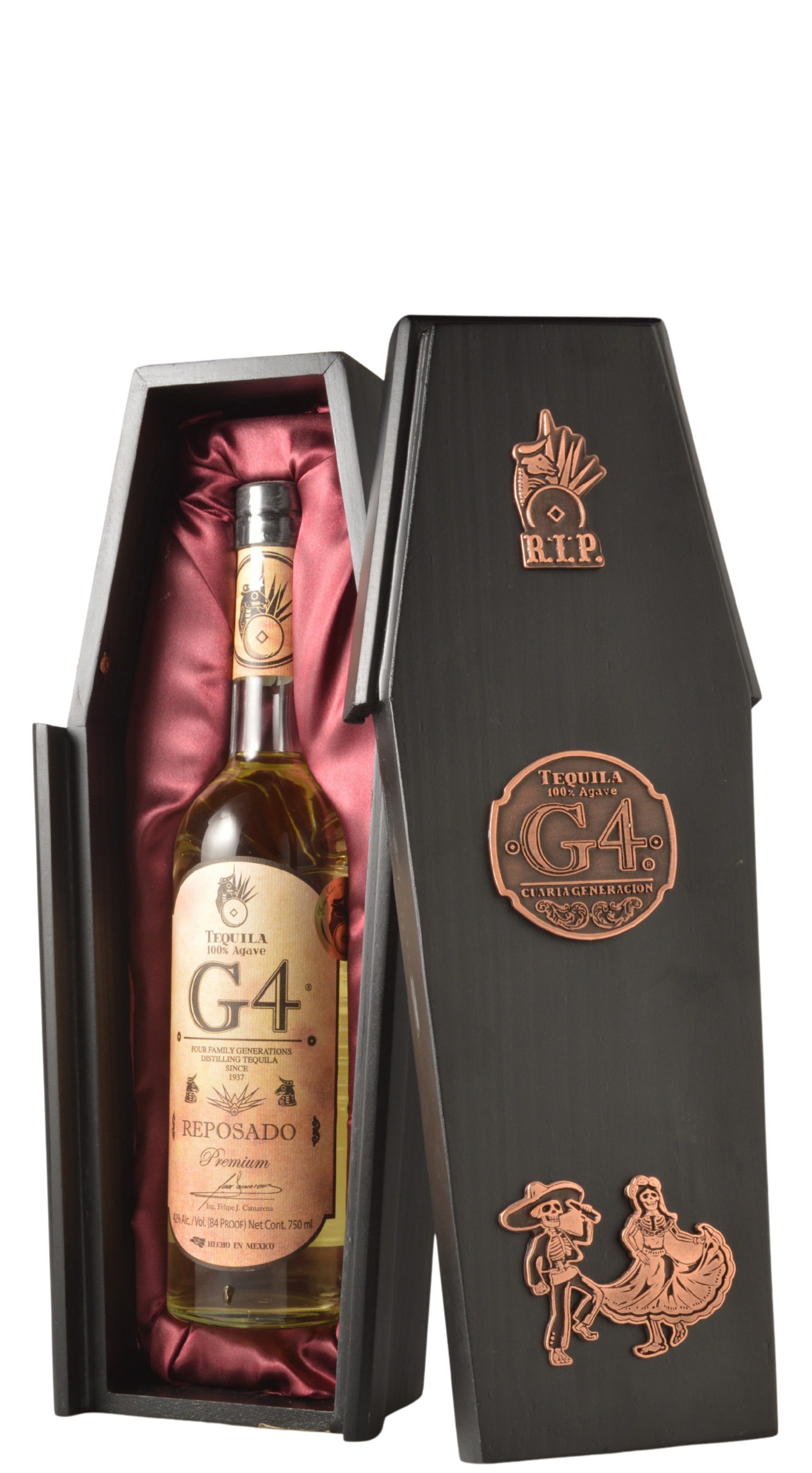 G4 "Edicion Dia de Los Muertos" Madera Reposado Tequila NV