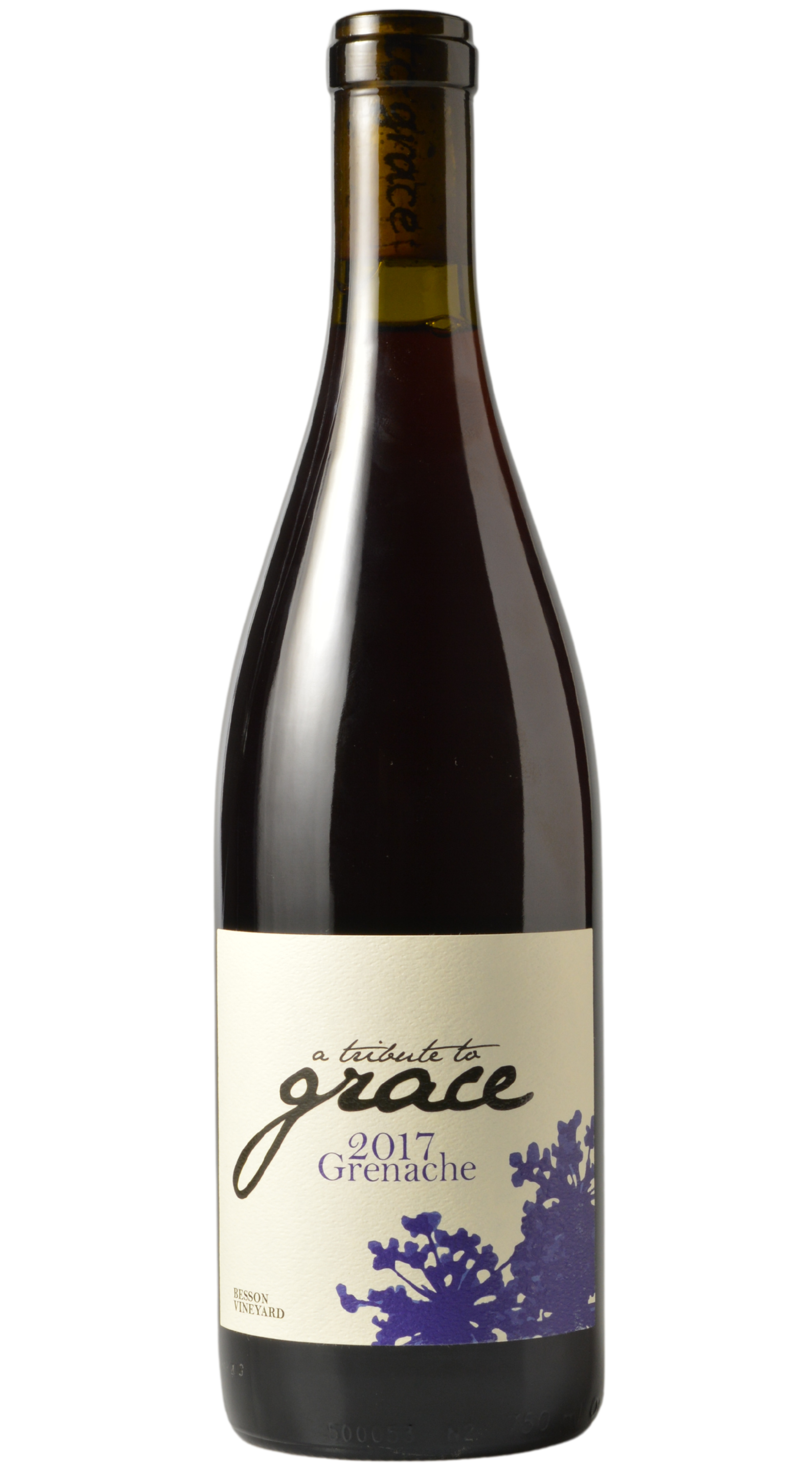 A Tribute to Grace "Besson Vineyard" Santa Cruz Mountains Grenache 2017