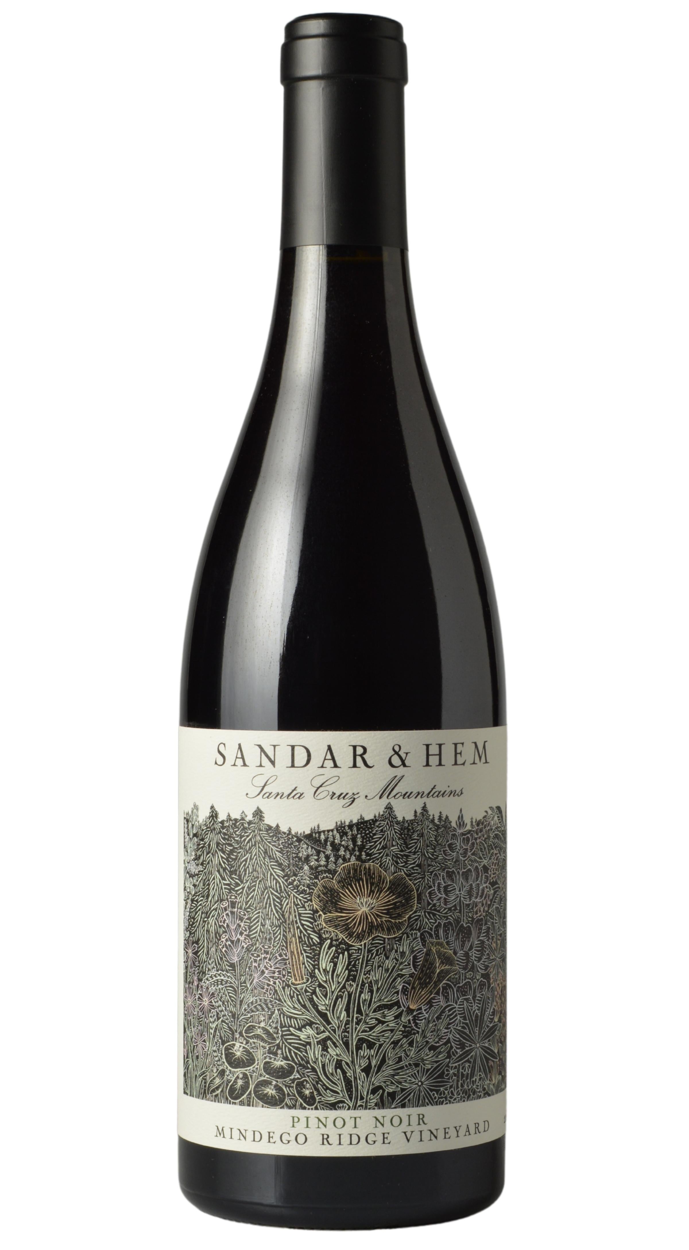 Sandar & Hem "Mindego Ridge Vineyard" Santa Cruz Mountains Pinot Noir 2019