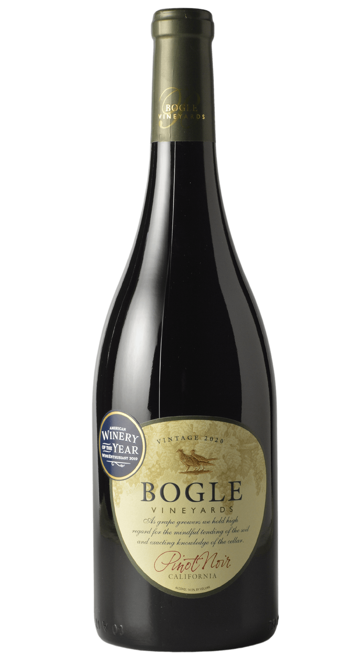 Bogle Vineyards California Pinot Noir 2020