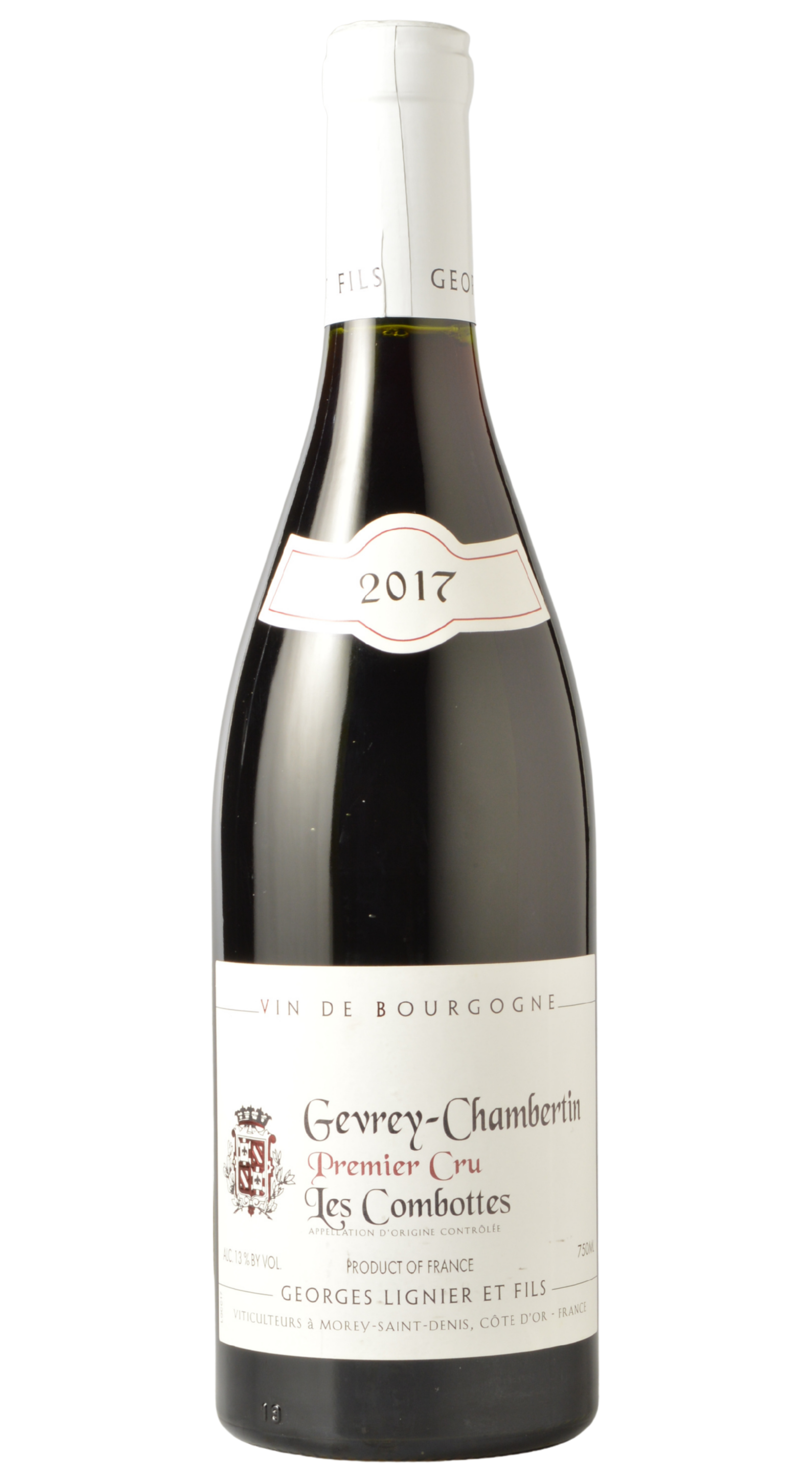 Domaine Georges Lignier "Les Combottes" 1er Cru Gevrey Chambertin 2017