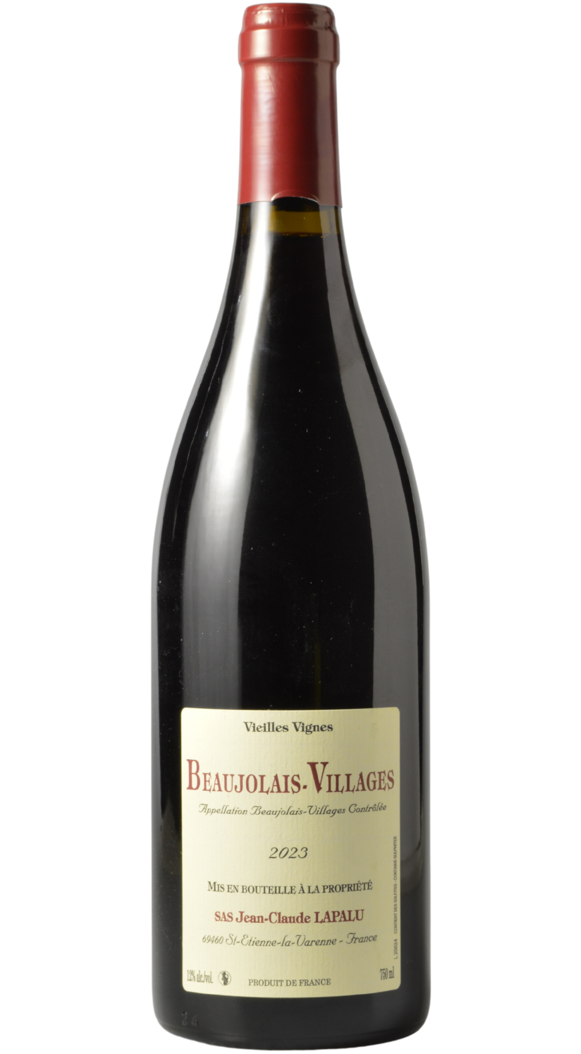 Jean-Claude Lapalu Beaujolais-Villages Vieilles Vignes 2023