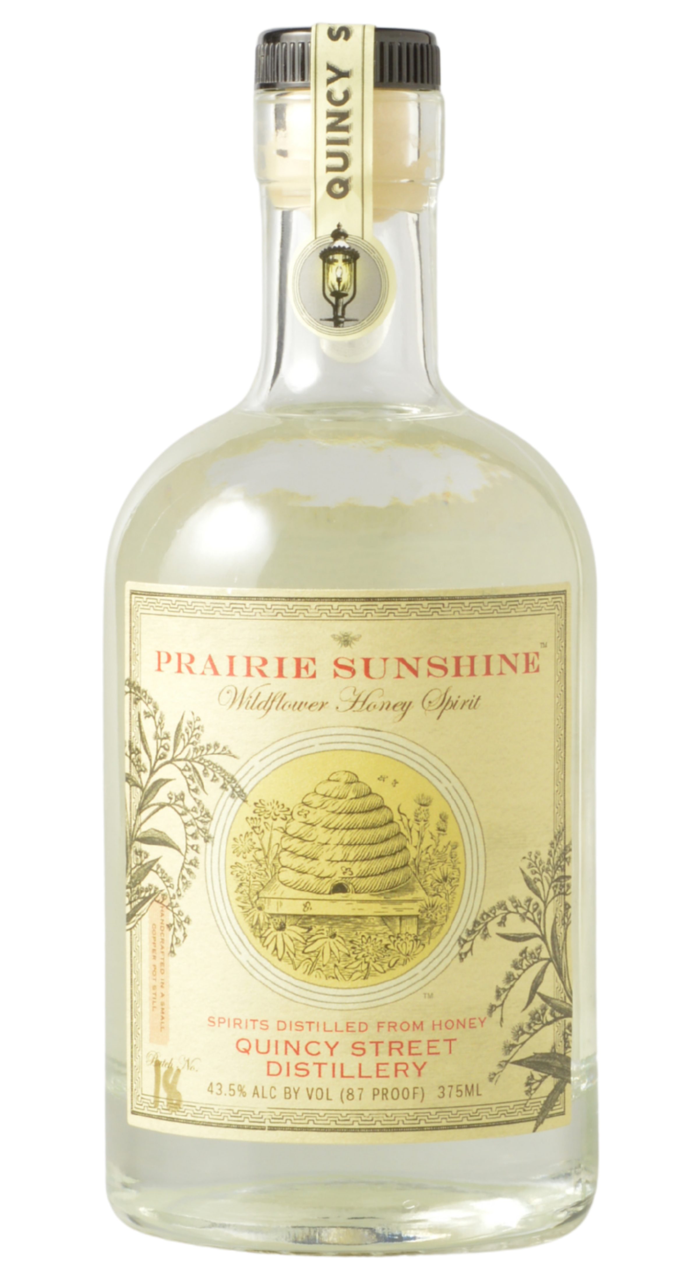 Quincy Street Distillery "Prairie Sunshine" Wildflower Honey Spirit (375ml)