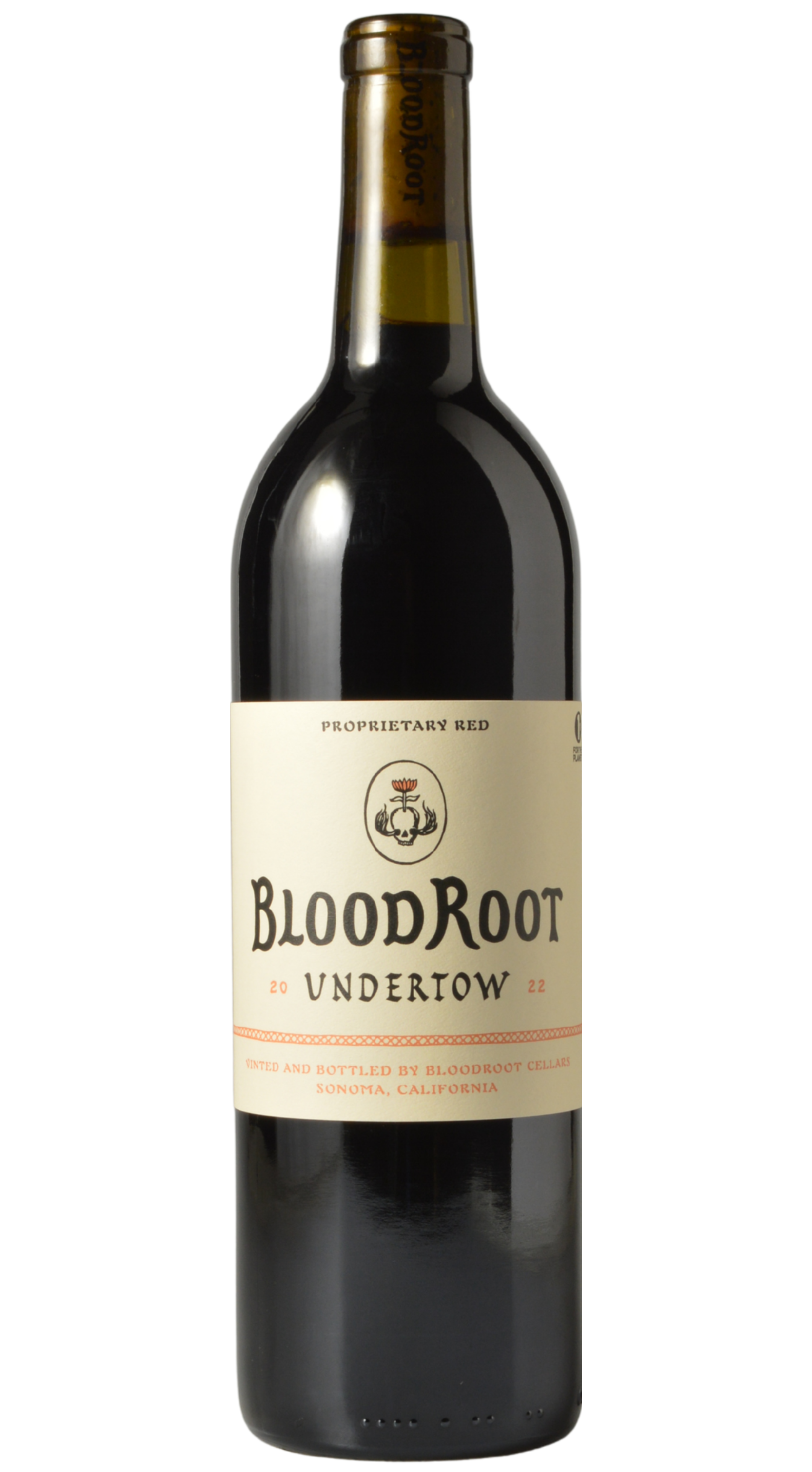 Bloodroot "Undertow" Sonoma County Proprietary Red 2022
