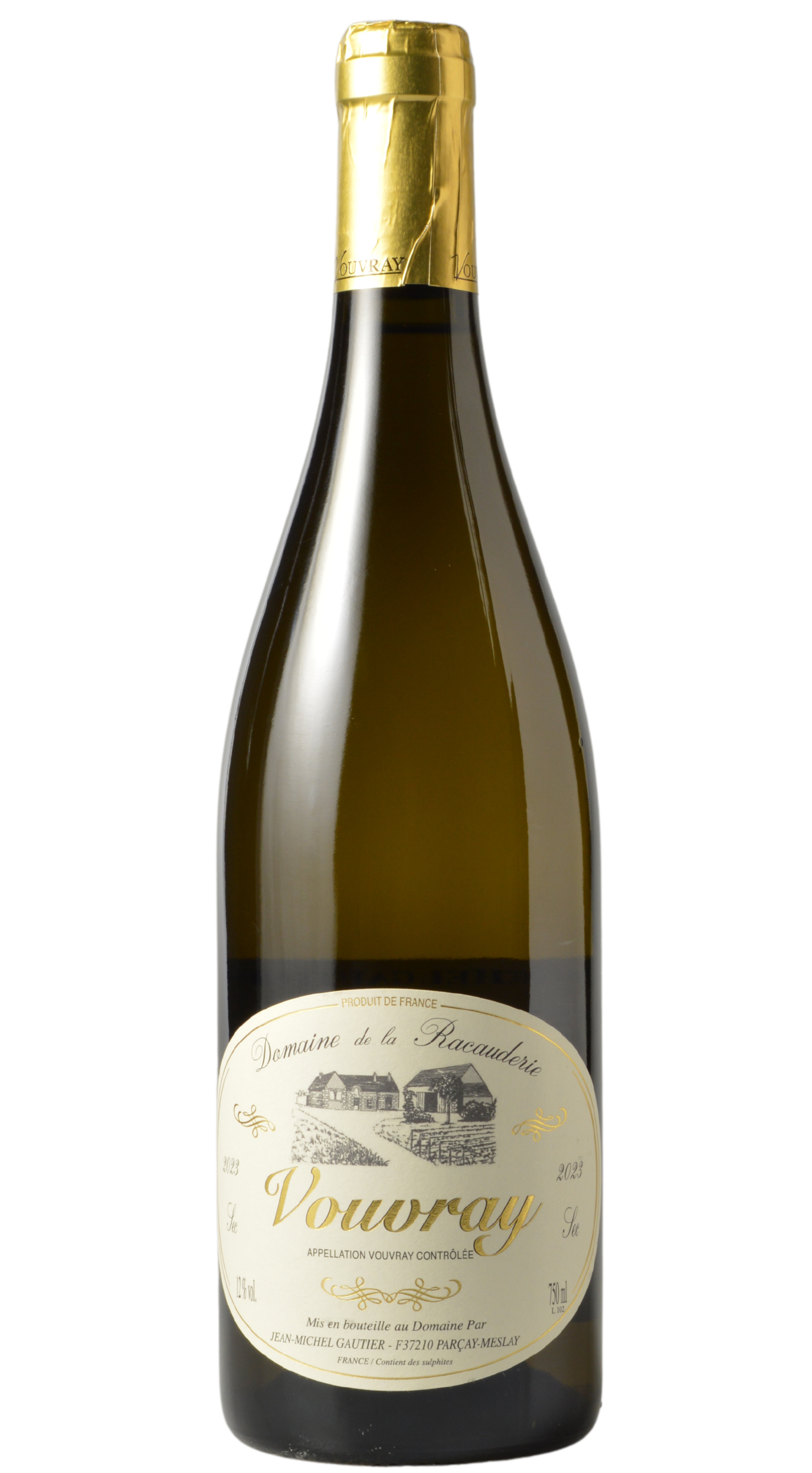 Jean-Michel Gautier "Domaine de la Racauderie" Vouvray Sec 2023