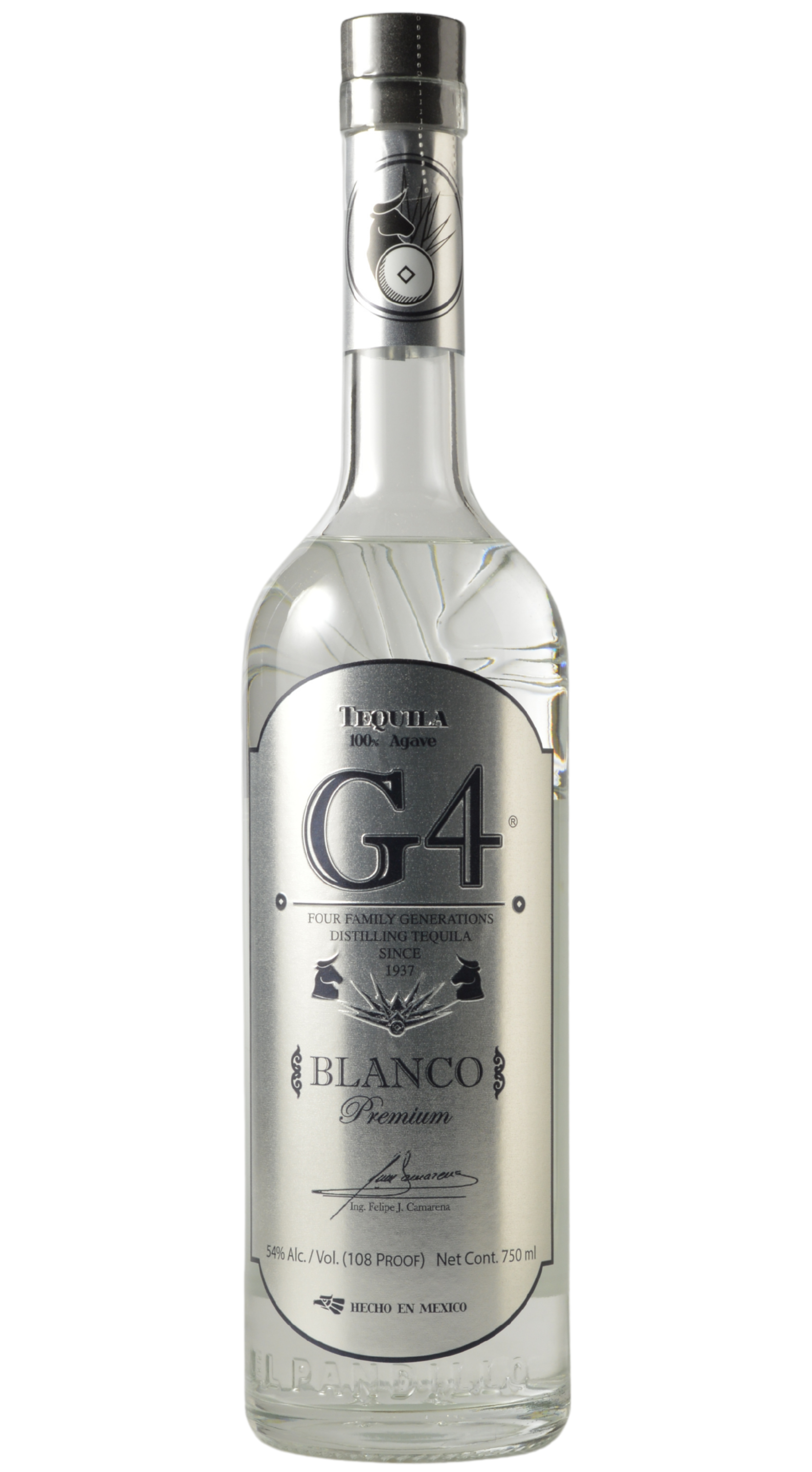 G4 "108 High-Proof" Blanco Tequila
