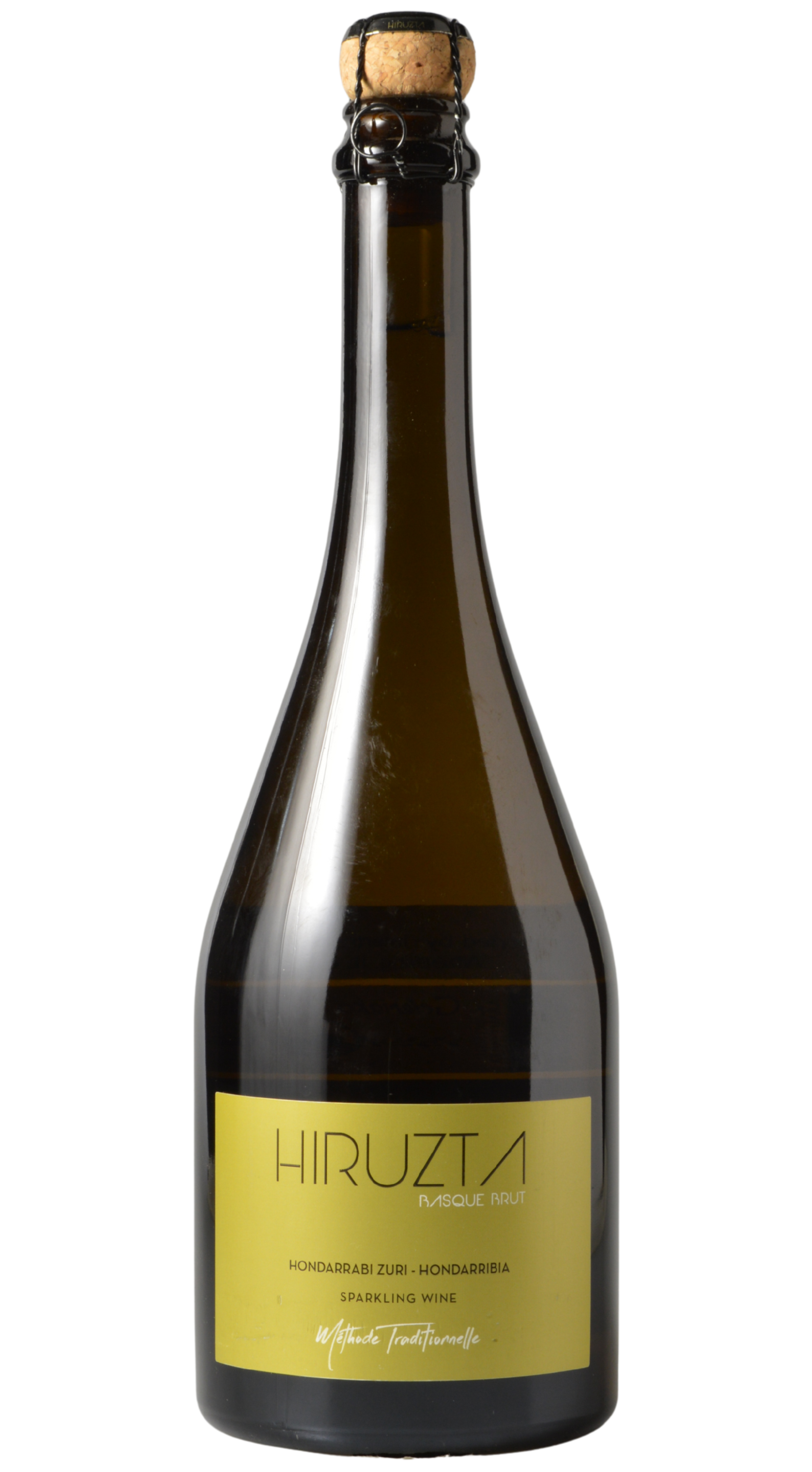 Hiruzta "Basque Brut" Traditional Method Sparkling Wine NV
