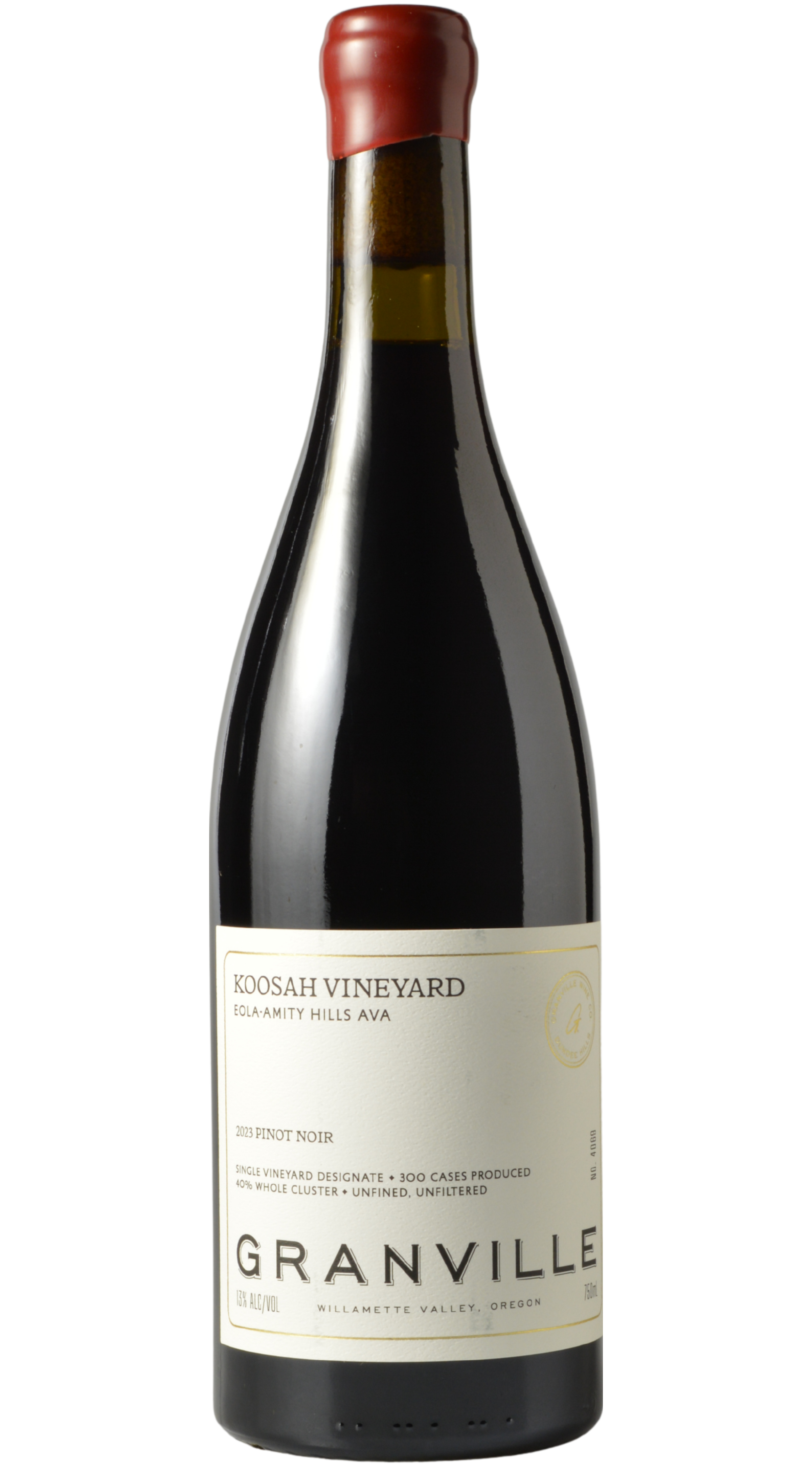 Granville "Koosah Vineyard" Eola-Amity Hills Pinot Noir 2023