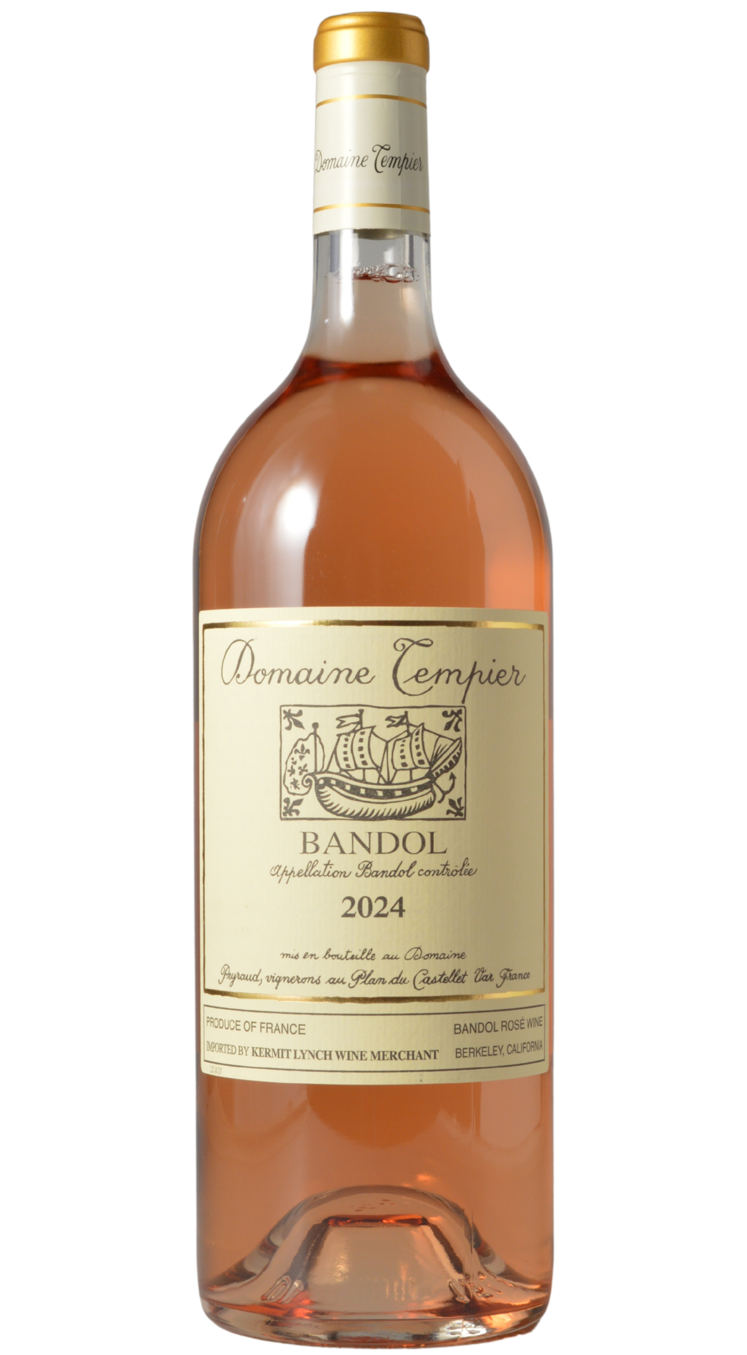Domaine Tempier Bandol Rosé 2024 (1.5-Liter)