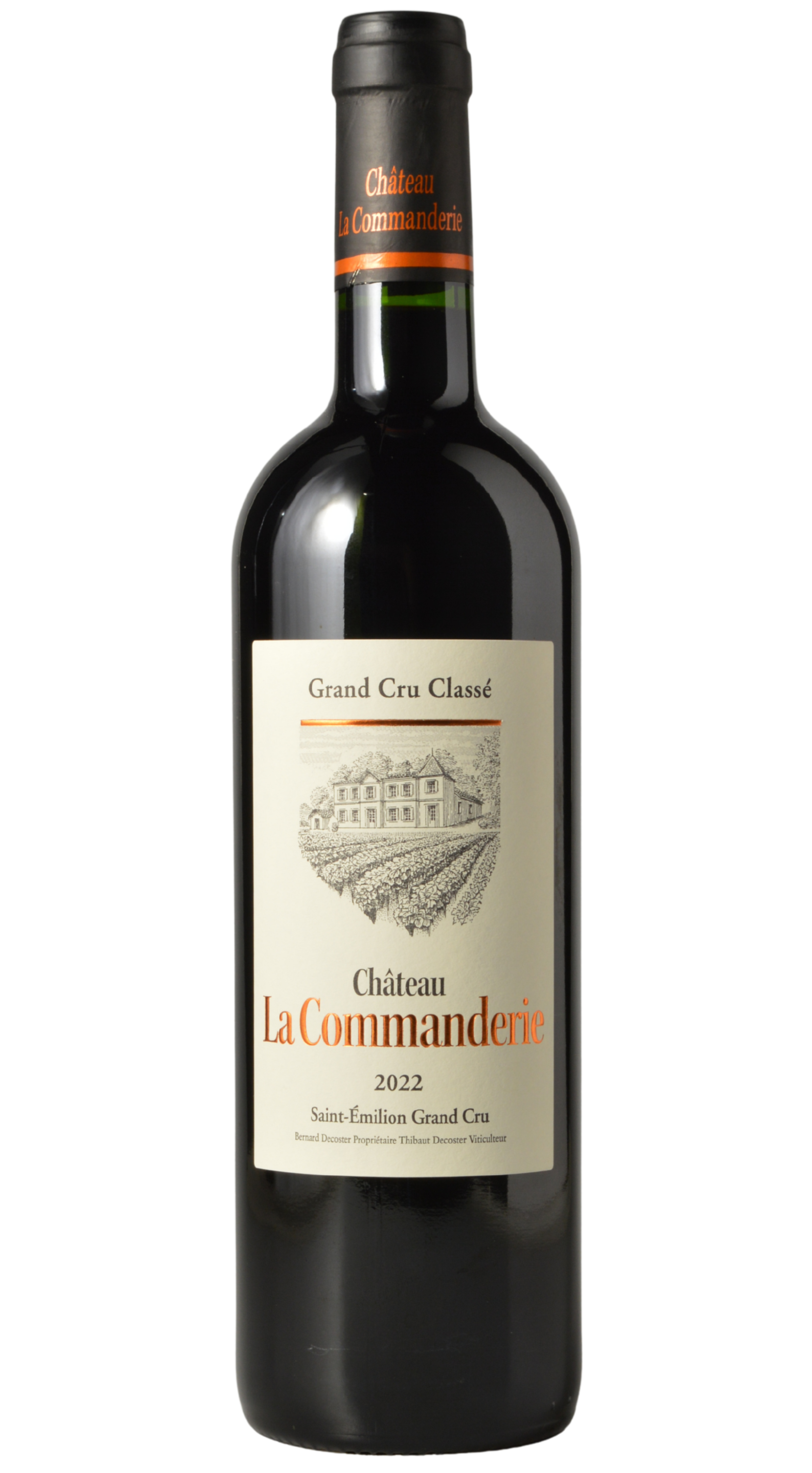 Chateau La Commanderie Saint-Émilion Grand Cru 2022