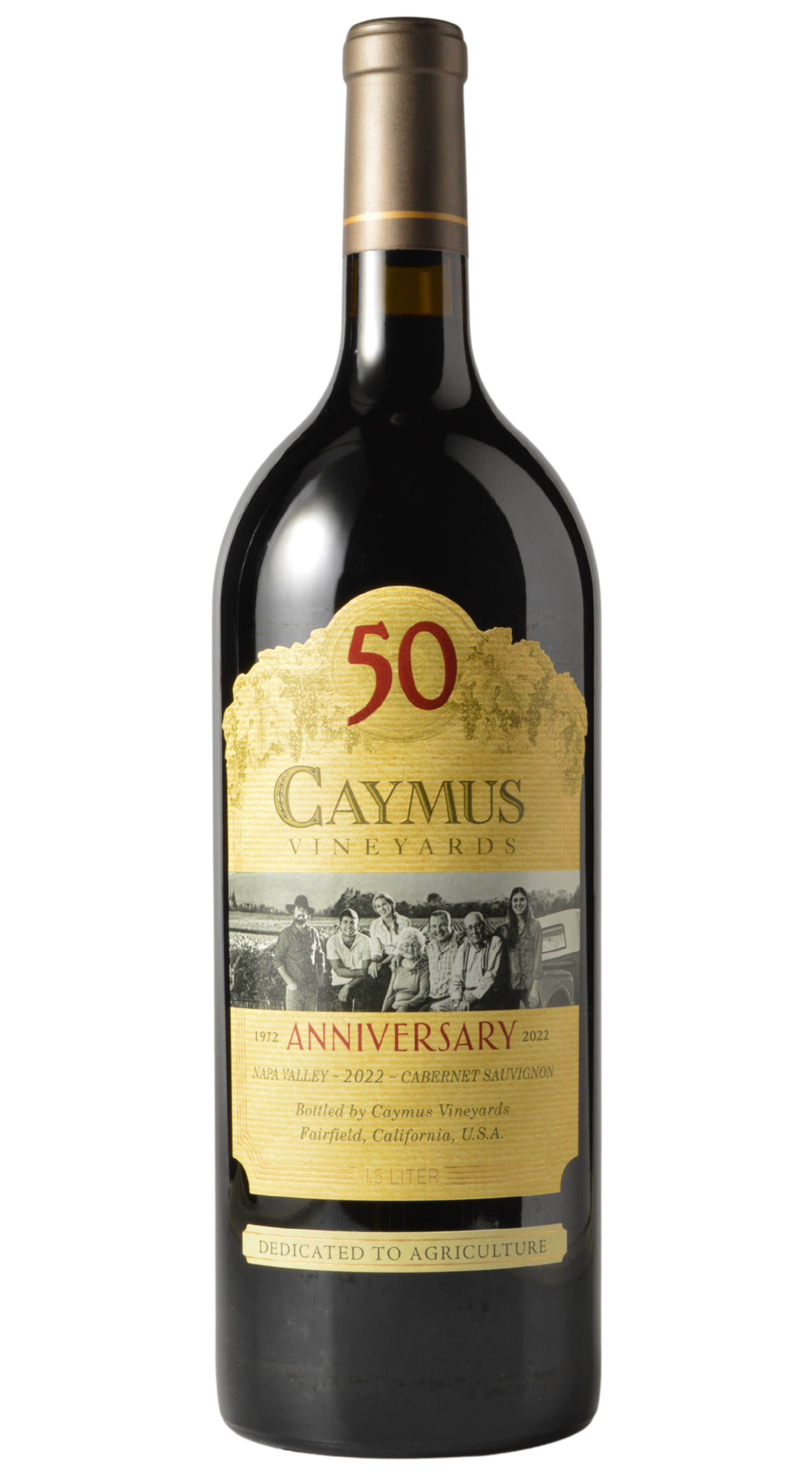 Caymus Vineyards "50th Anniversary" Napa Valley Cabernet Sauvignon 2022 (1.5-Liter)