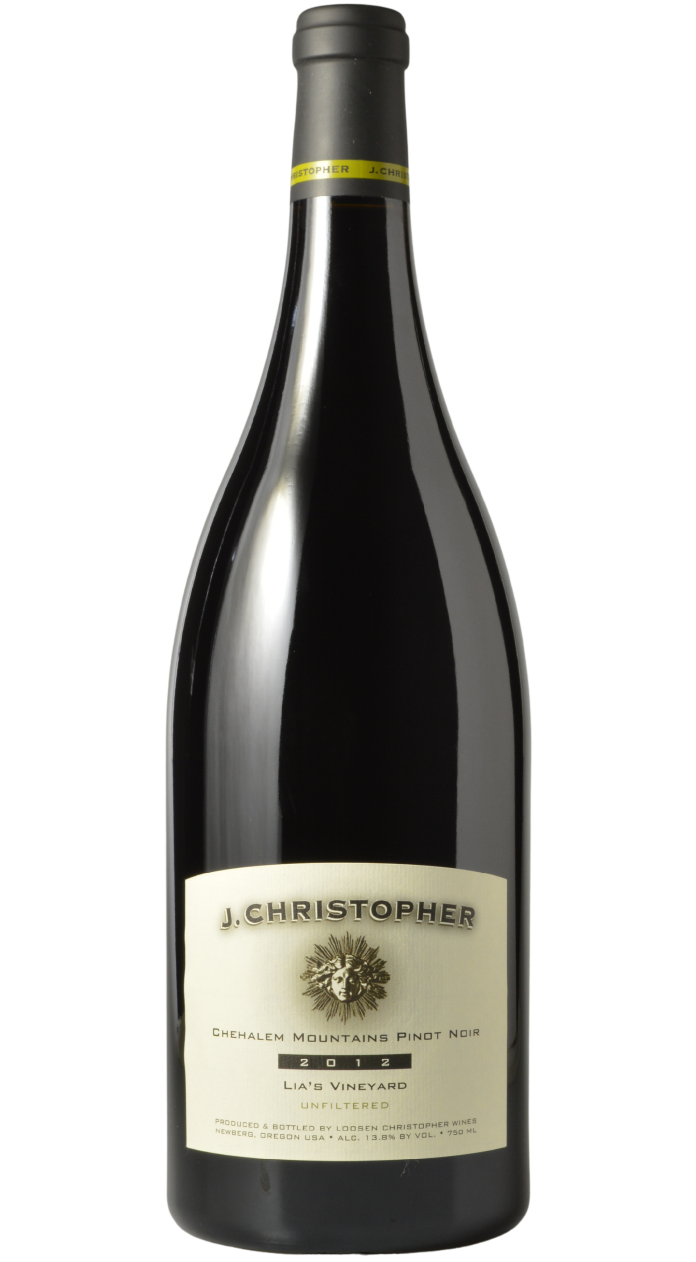 J. Christopher "Lia's Vineyard" Chehalem Mountains Pinot Noir 2012 (1.5-Liter)