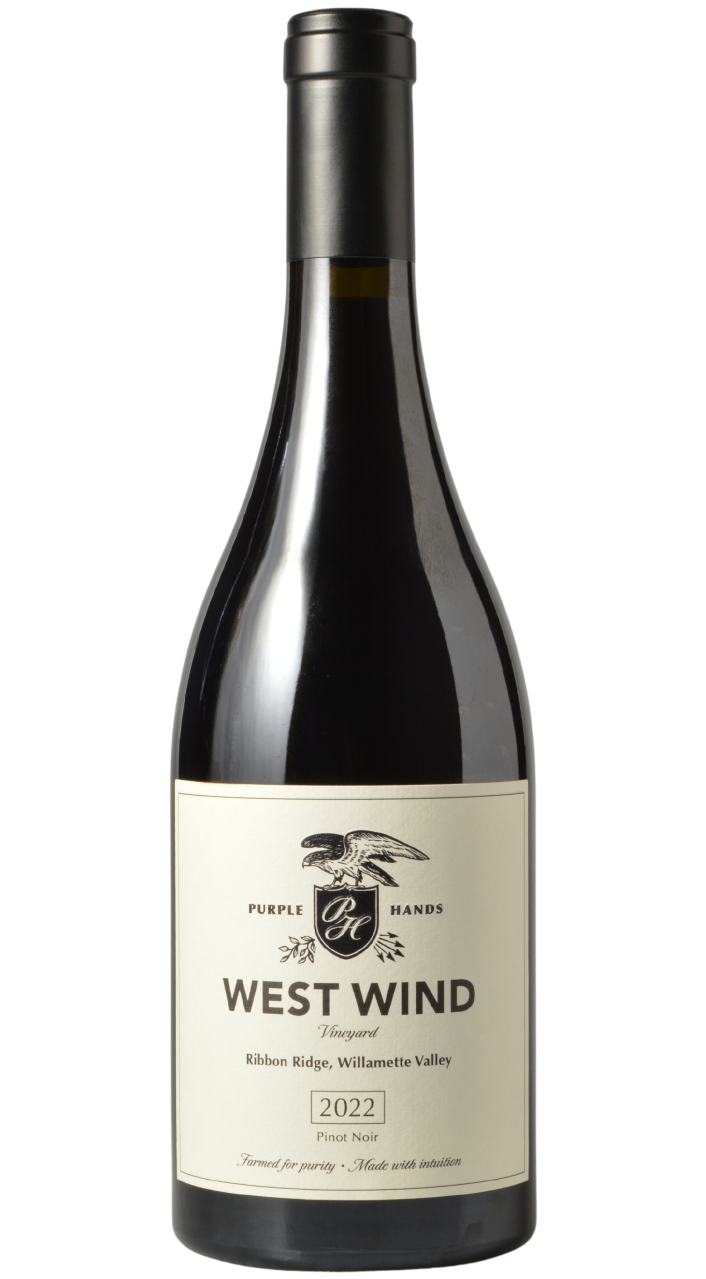 Purple Hands "West Wind Vineyard" Ribbon Ridge Pinot Noir 2022